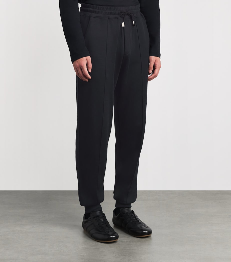 Cotton-Blend Sweatpants NERO Image 3