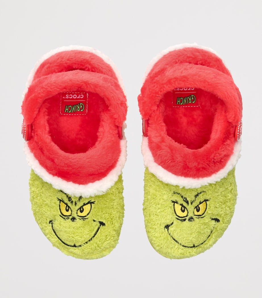 CROCS KIDS The Grinch Classic Lined Clogs Green Comb Image 4
