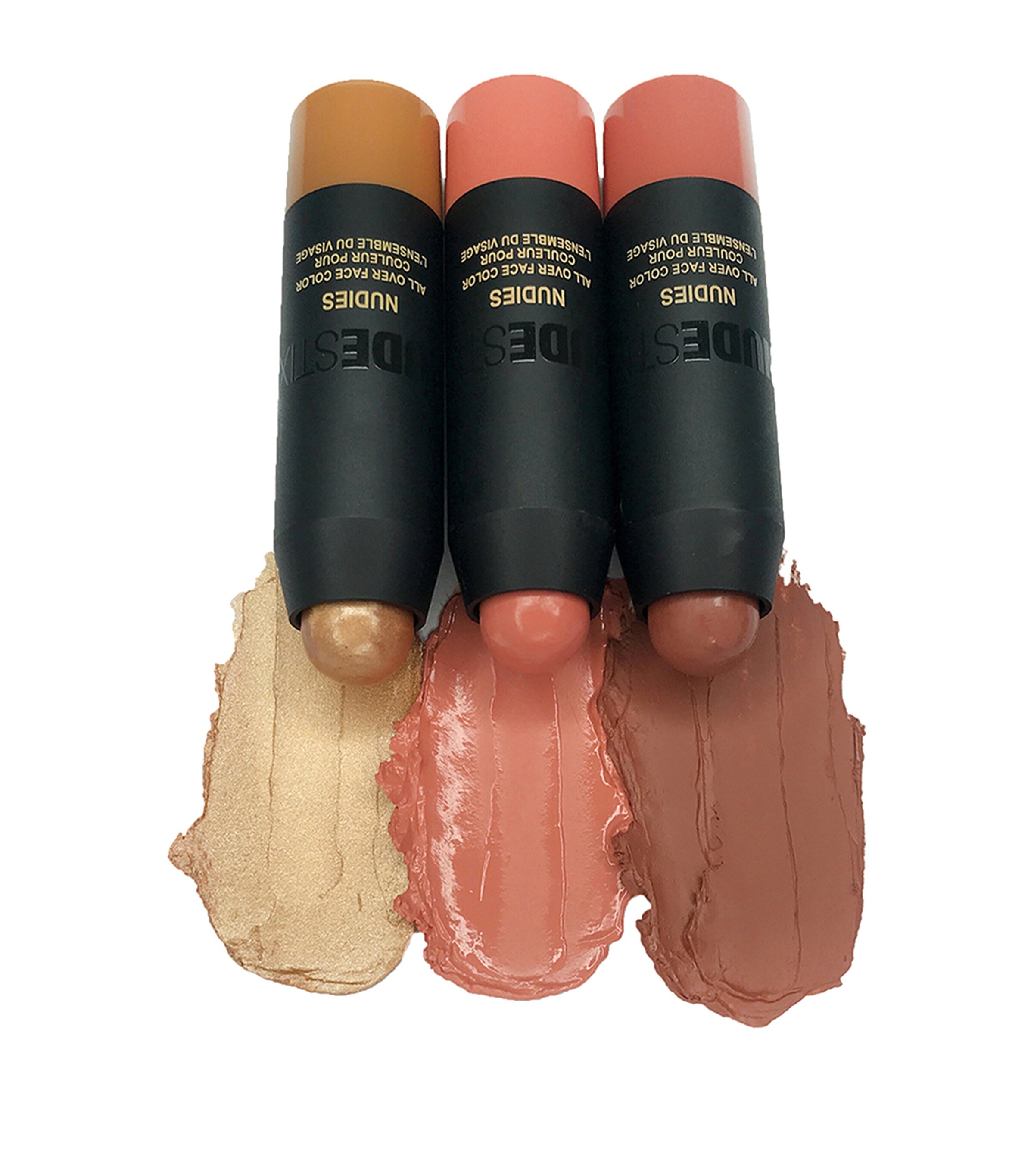 NUDESTIX Mini Nudies Blush Bronze Glow Kit Image 3