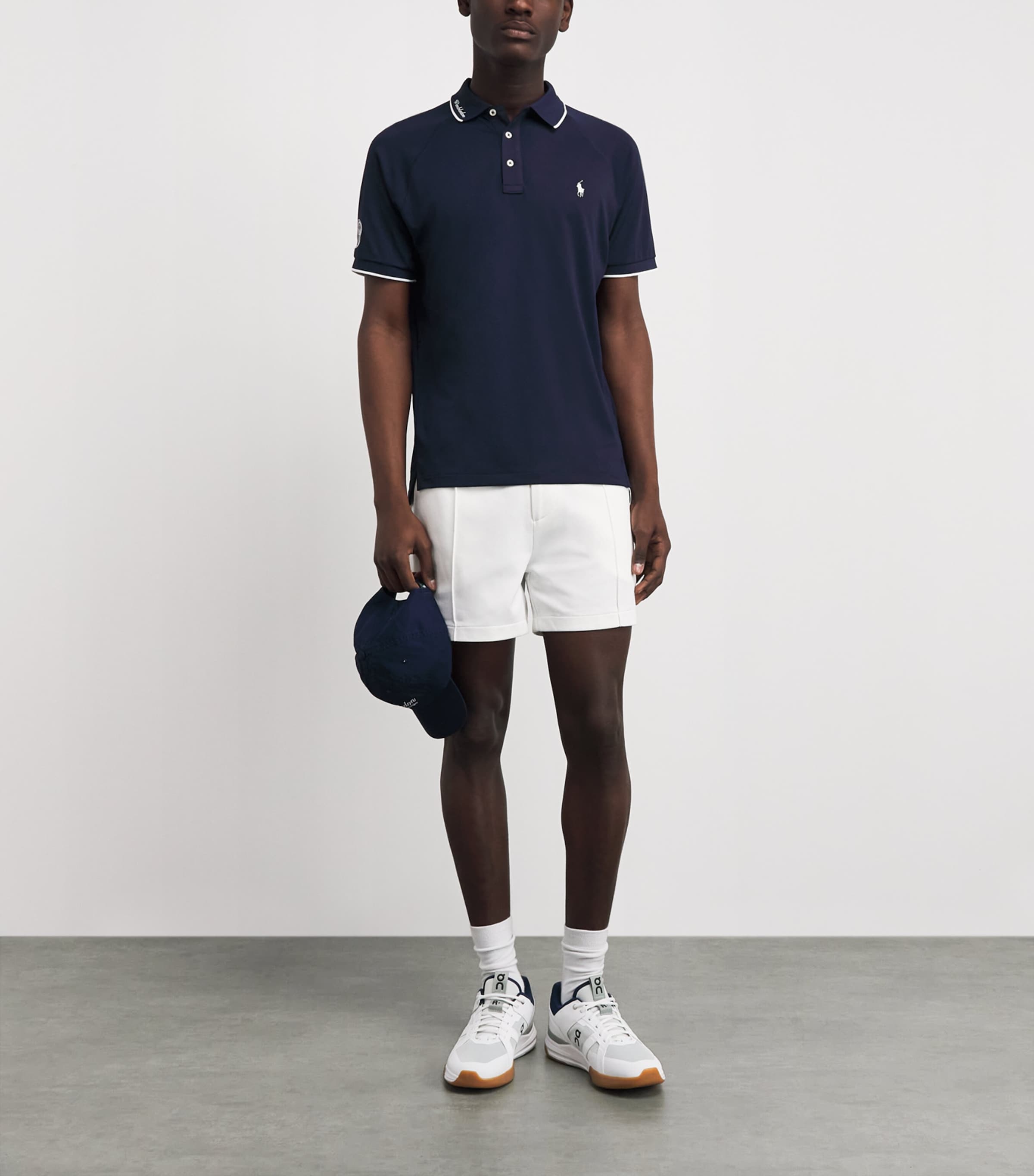 RLX Ralph Lauren Navy x Wimbledon Polo Pony Polo Shirt | Harrods US