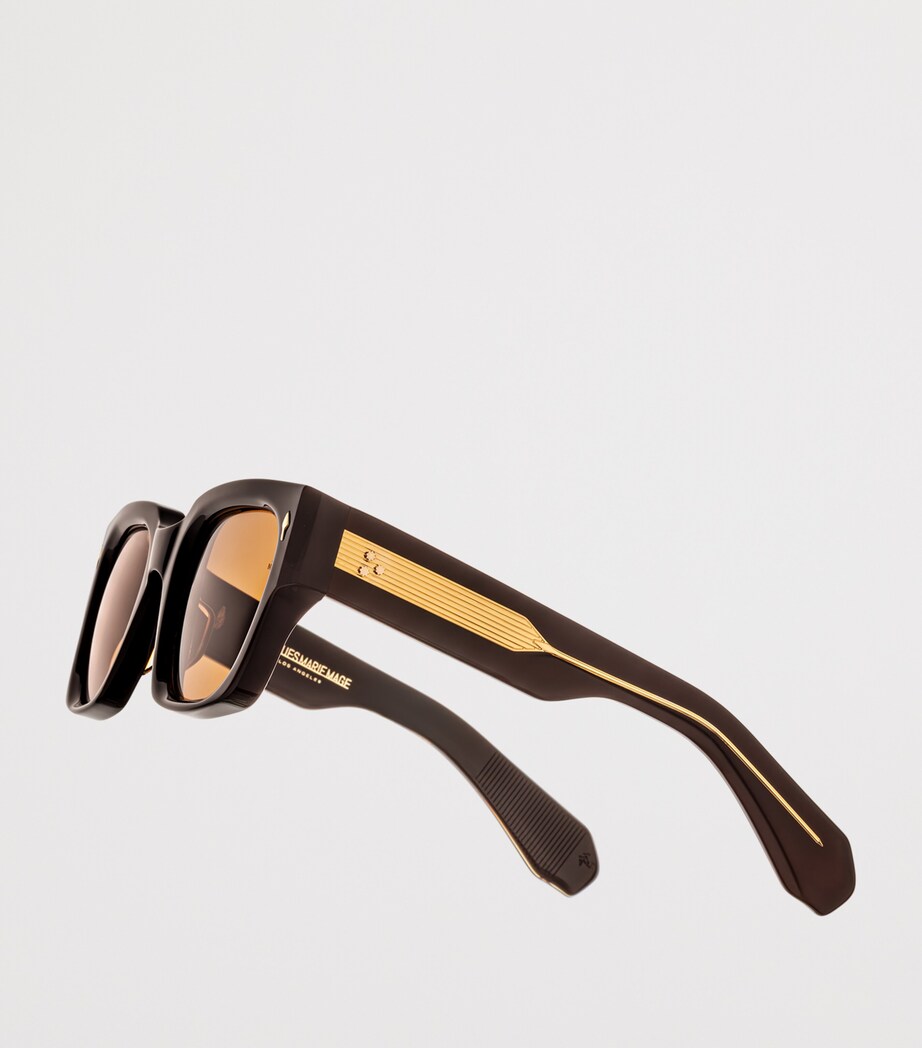 Acetate Enzo Sunglasses ORANGE CR39 Image 5