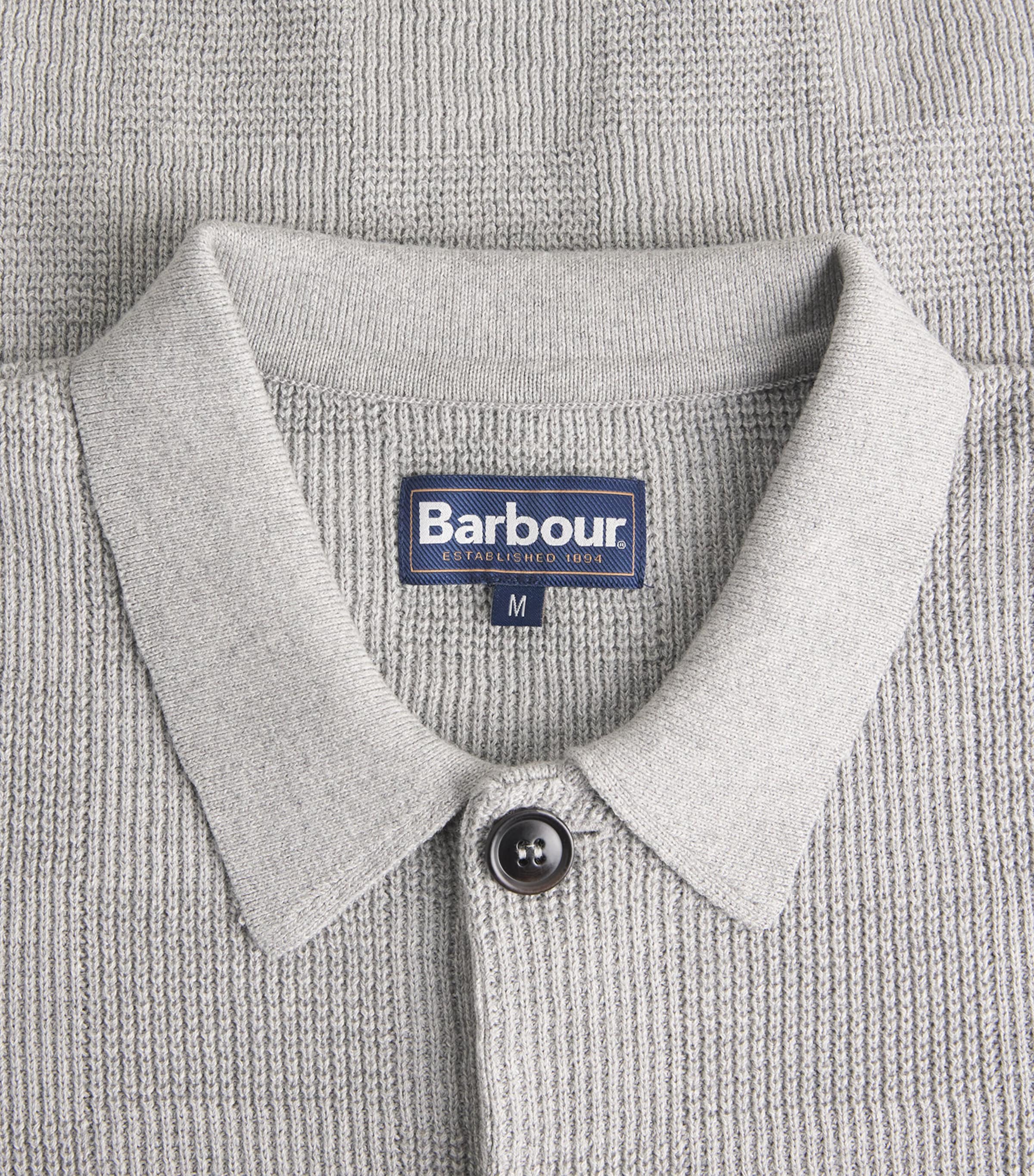 Cotton Falton Cardigan GY52 GREY MARL Image 5