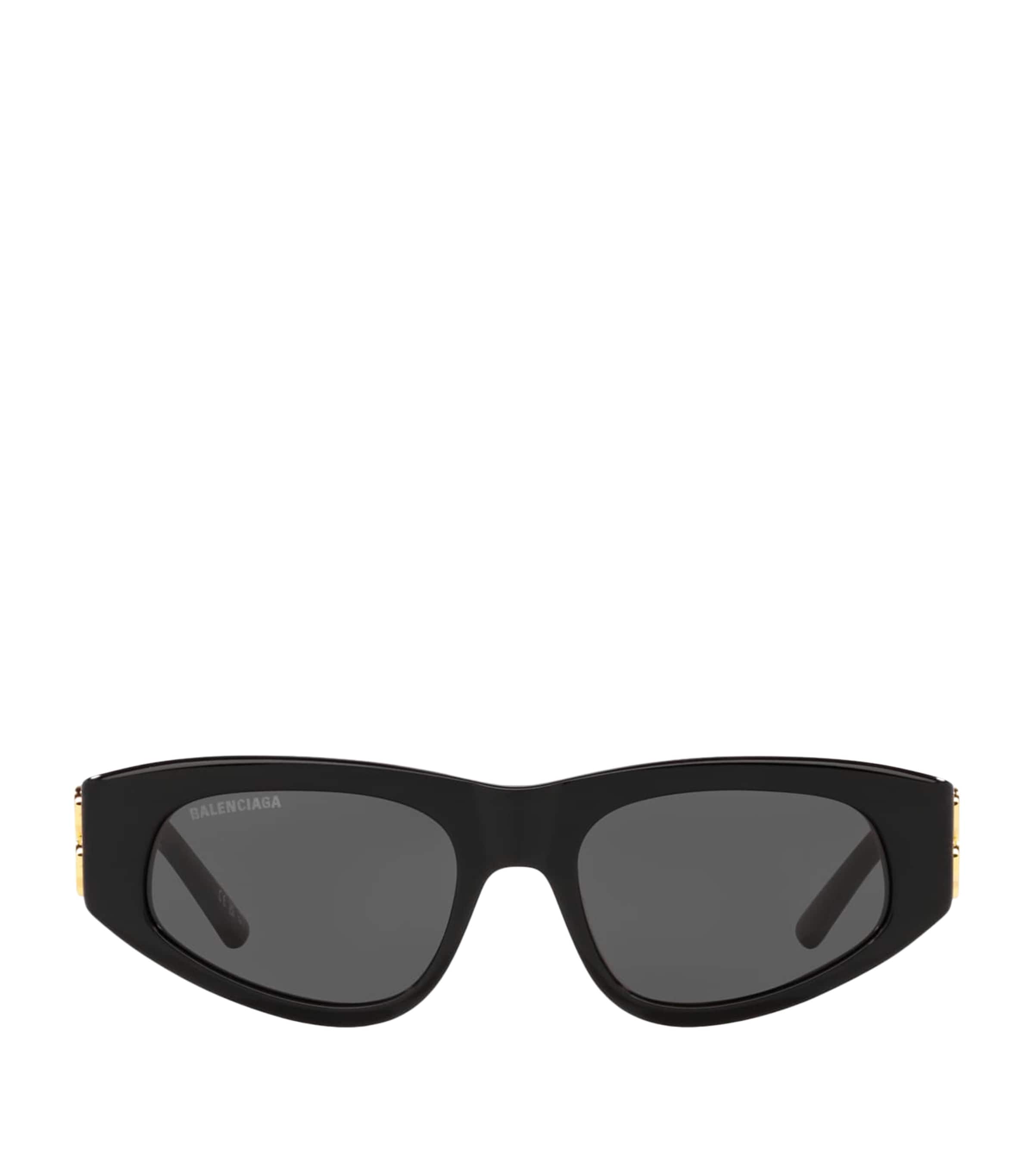 Balenciaga Womens Black Bb0095s Cat-eye Frame Acetate Sunglasses