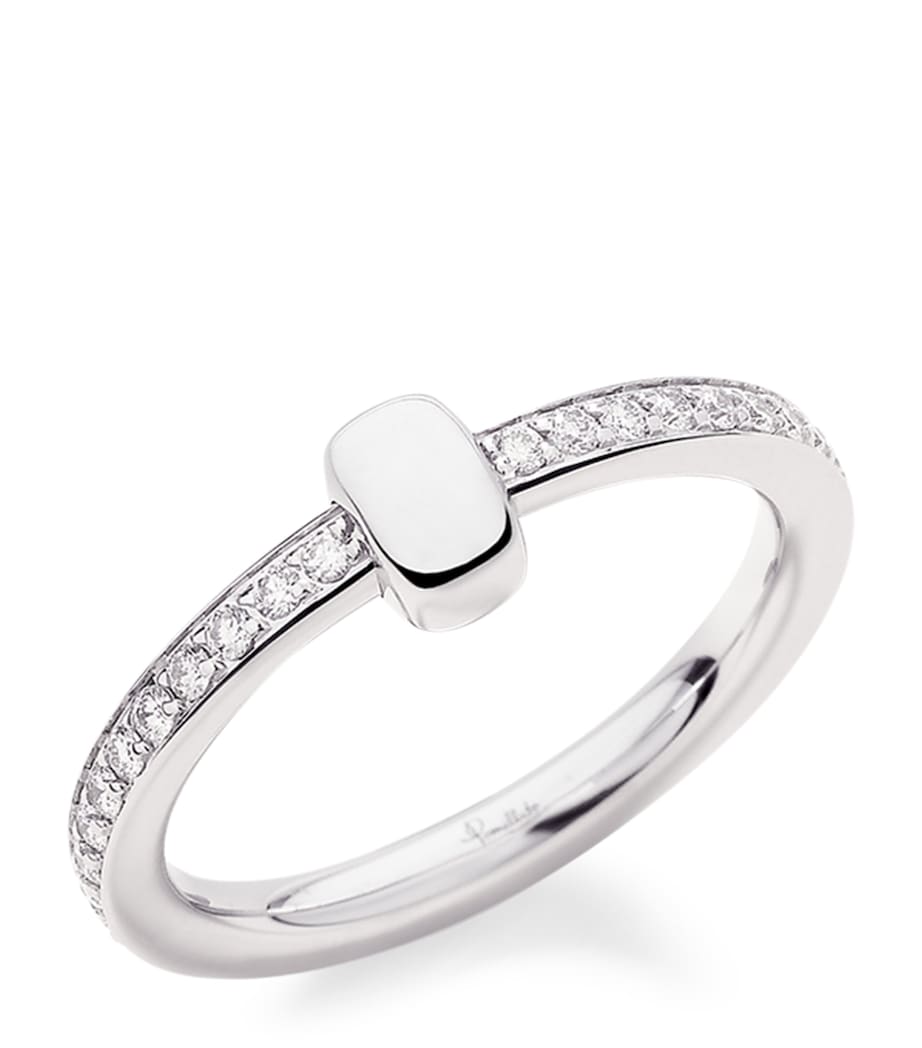 White Gold and Diamond Pomellato Together Ring DB000 Image 1