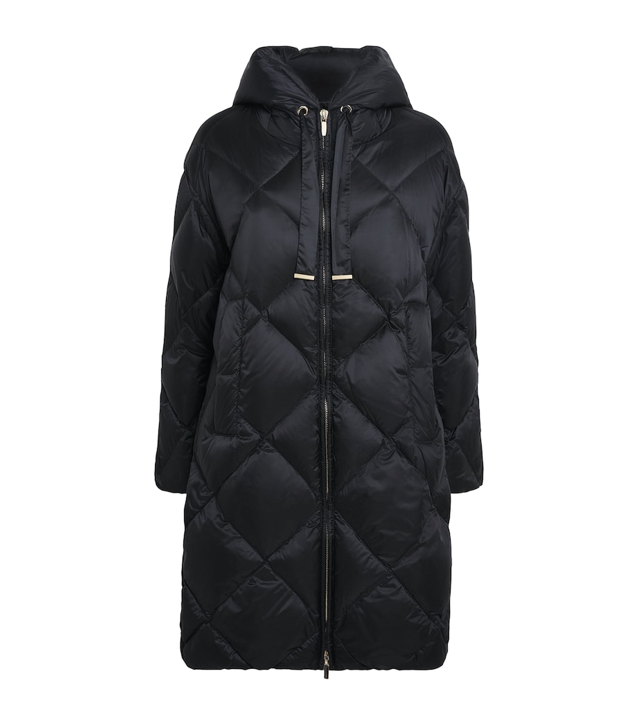 Down Water-Resistant The Cube Coat BLACK Image 1