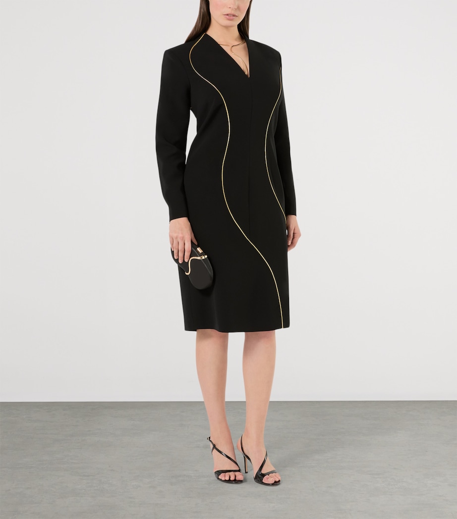 curved lines dress Pin by Printastique on Black and White