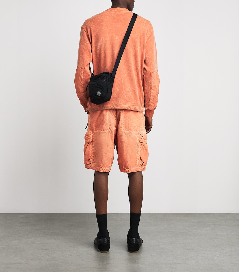 Stone Island Coated-Nylon Logo Cross-Body Bag Image 4