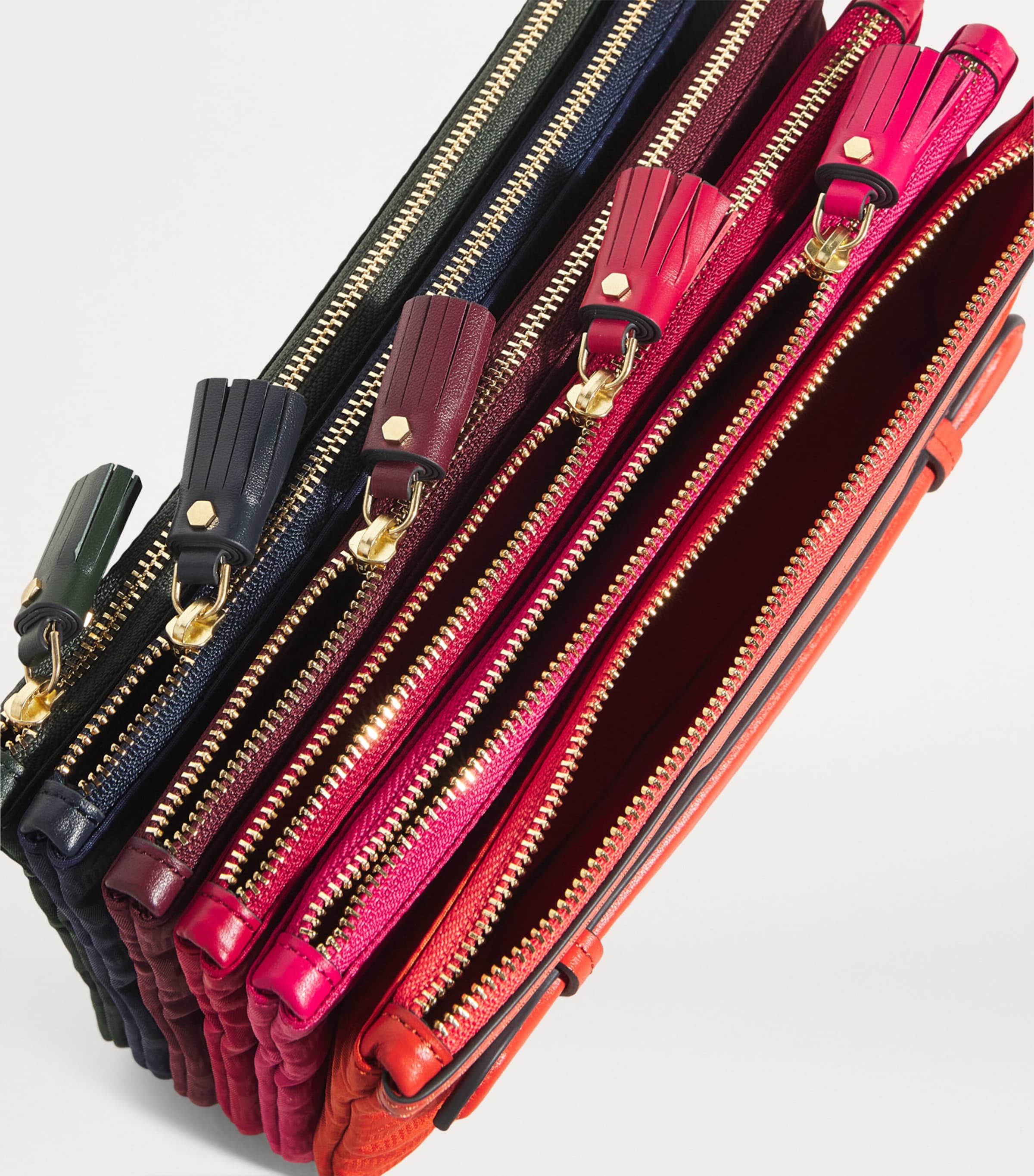 Anya Hindmarch Jacquard Filing Cabinet Multi Pouch | Harrods US