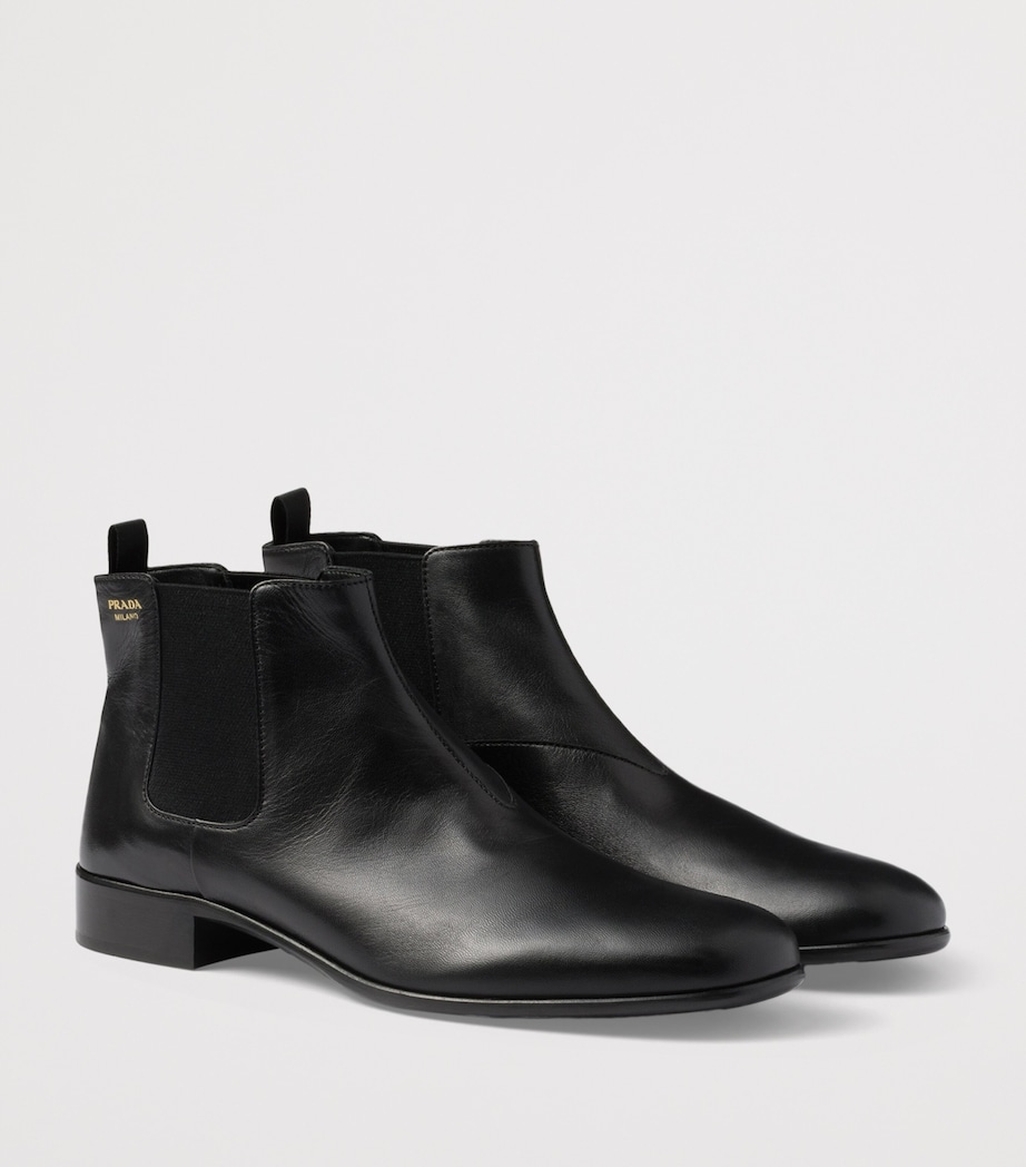Leather Chelsea Boots F0002 Image 2