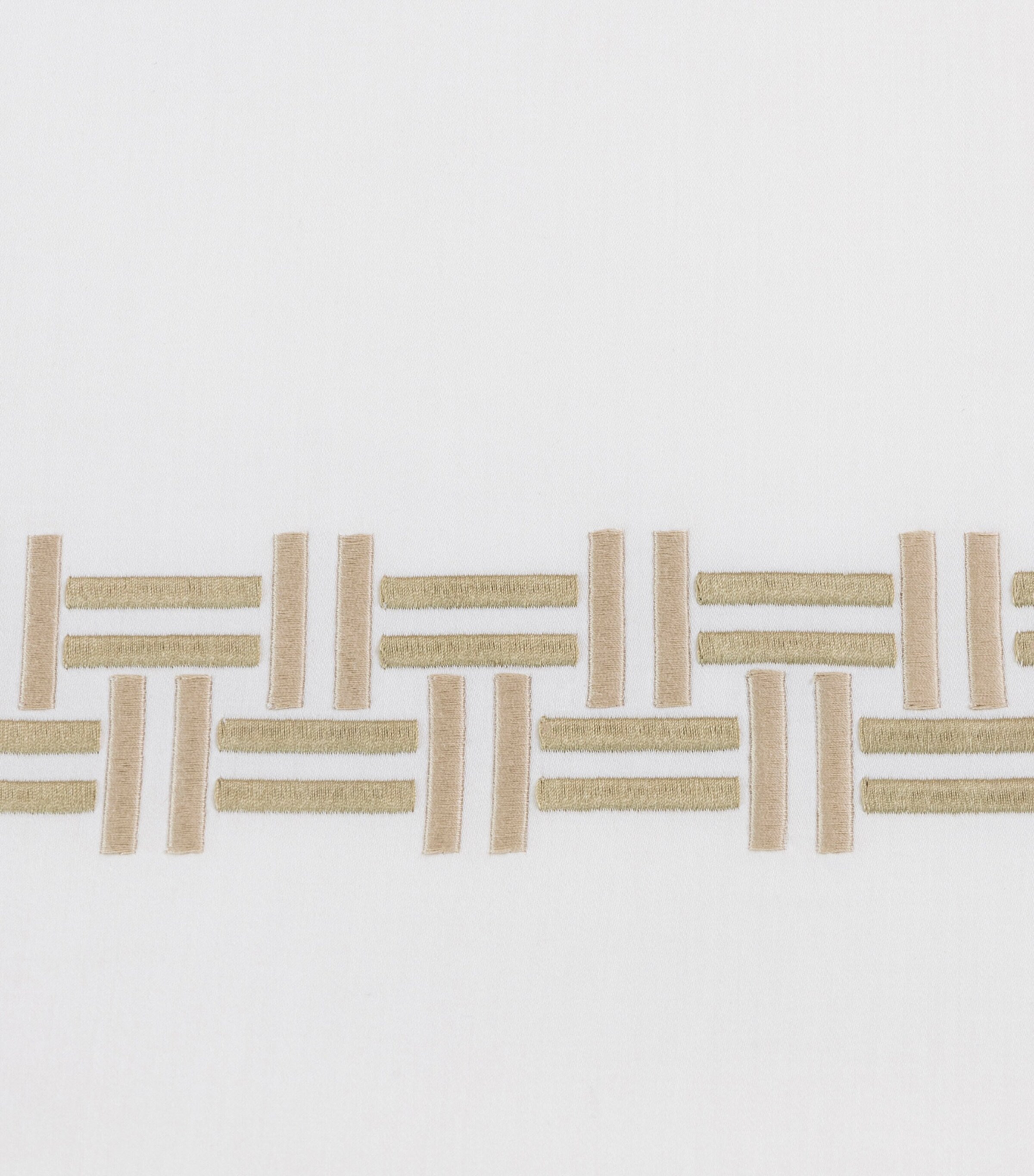 Basket Weave Super King Duvet Cover (260cm x 240cm) 6E37 - TRANQUIL GREE Image 5