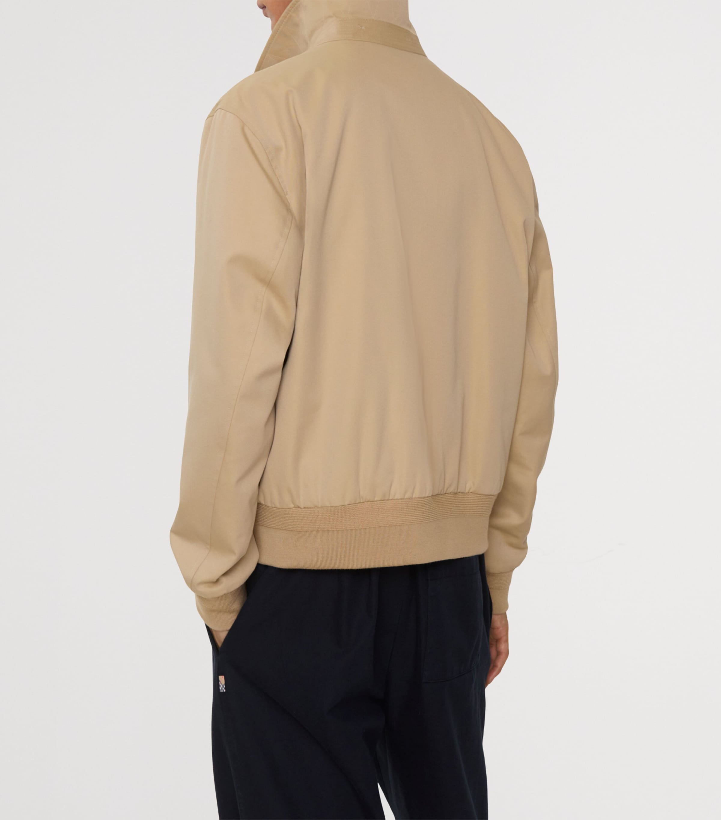 Gabardine Harrington Jacket HONEY Image 3