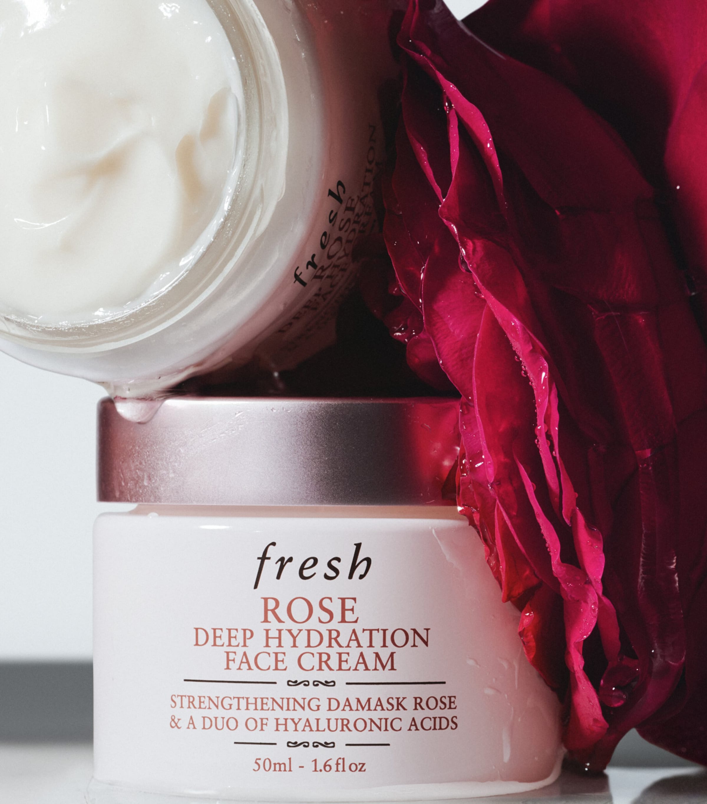 Rose Deep Hydration Face Cream (100ml) NO COLOUR Image 4