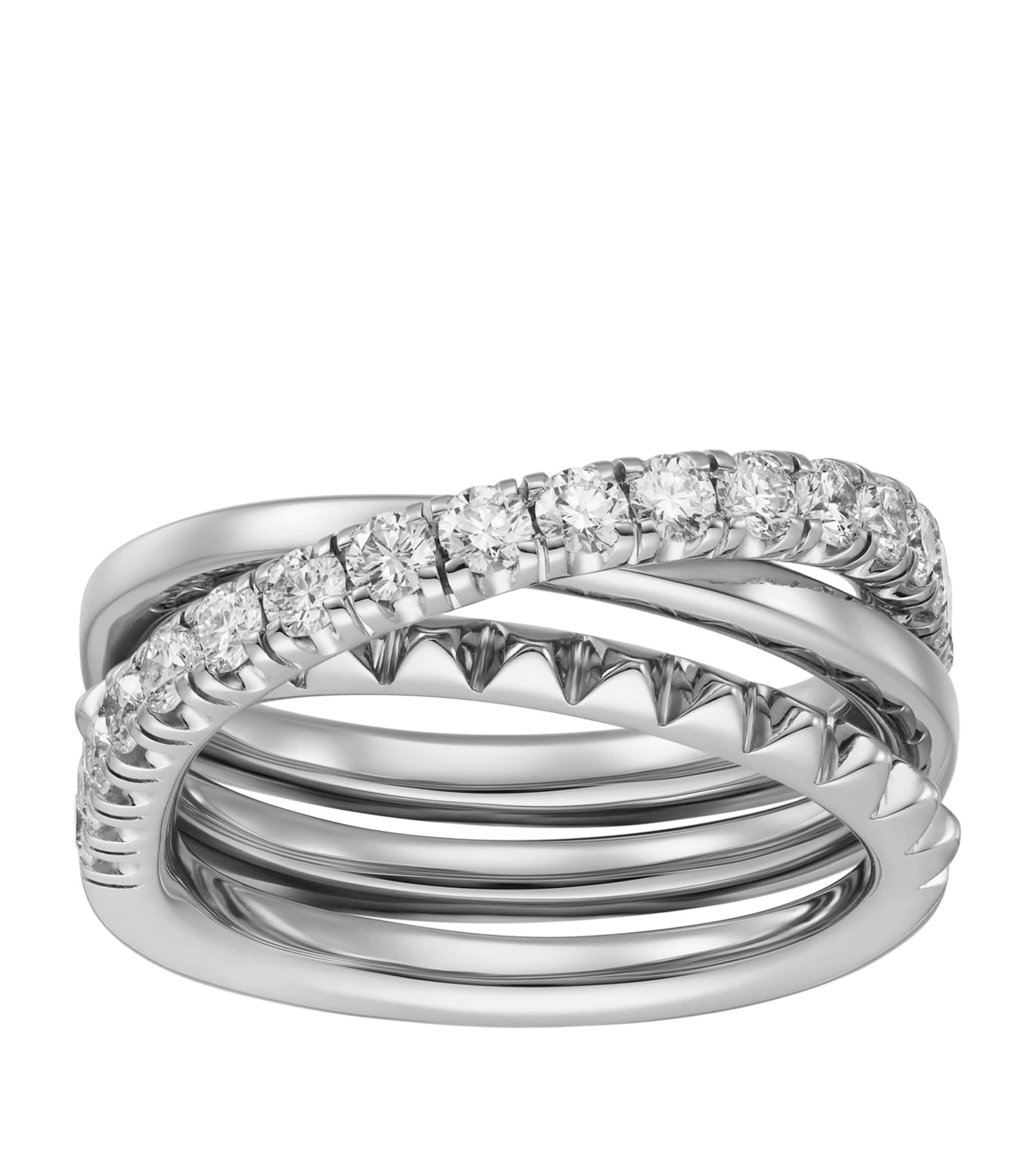 Cartier White Gold and Diamond Étincelle de Cartier Ring White Gold Image 1