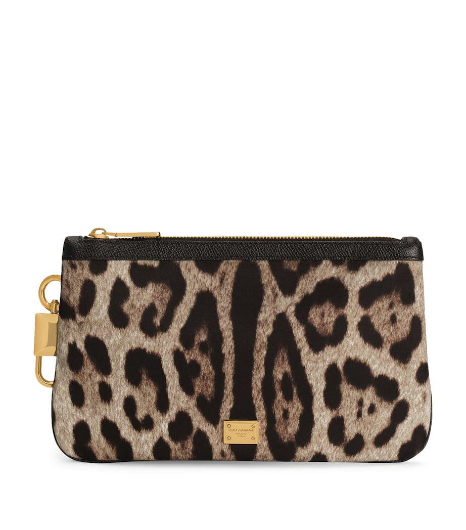 Dolce&Gabbana Leopard Print Pouch Leo New Image 1
