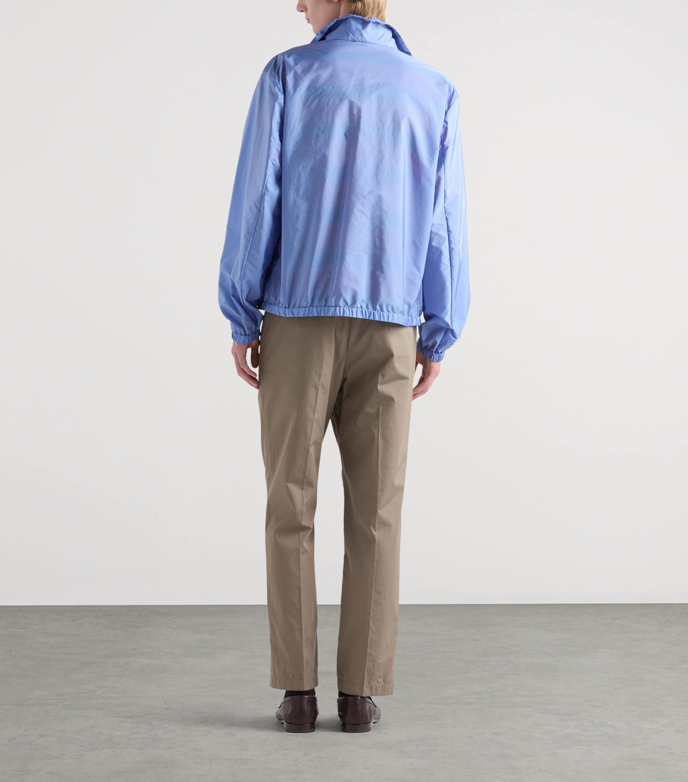 Re-Nylon High Neck Jacket F0EJS Image 5