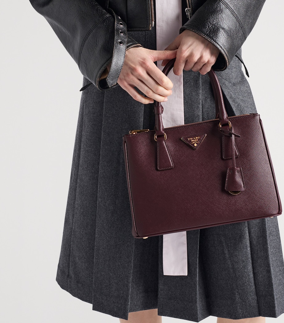 Prada Saffiano Leather Galleria Top-Handle Bag Image 2