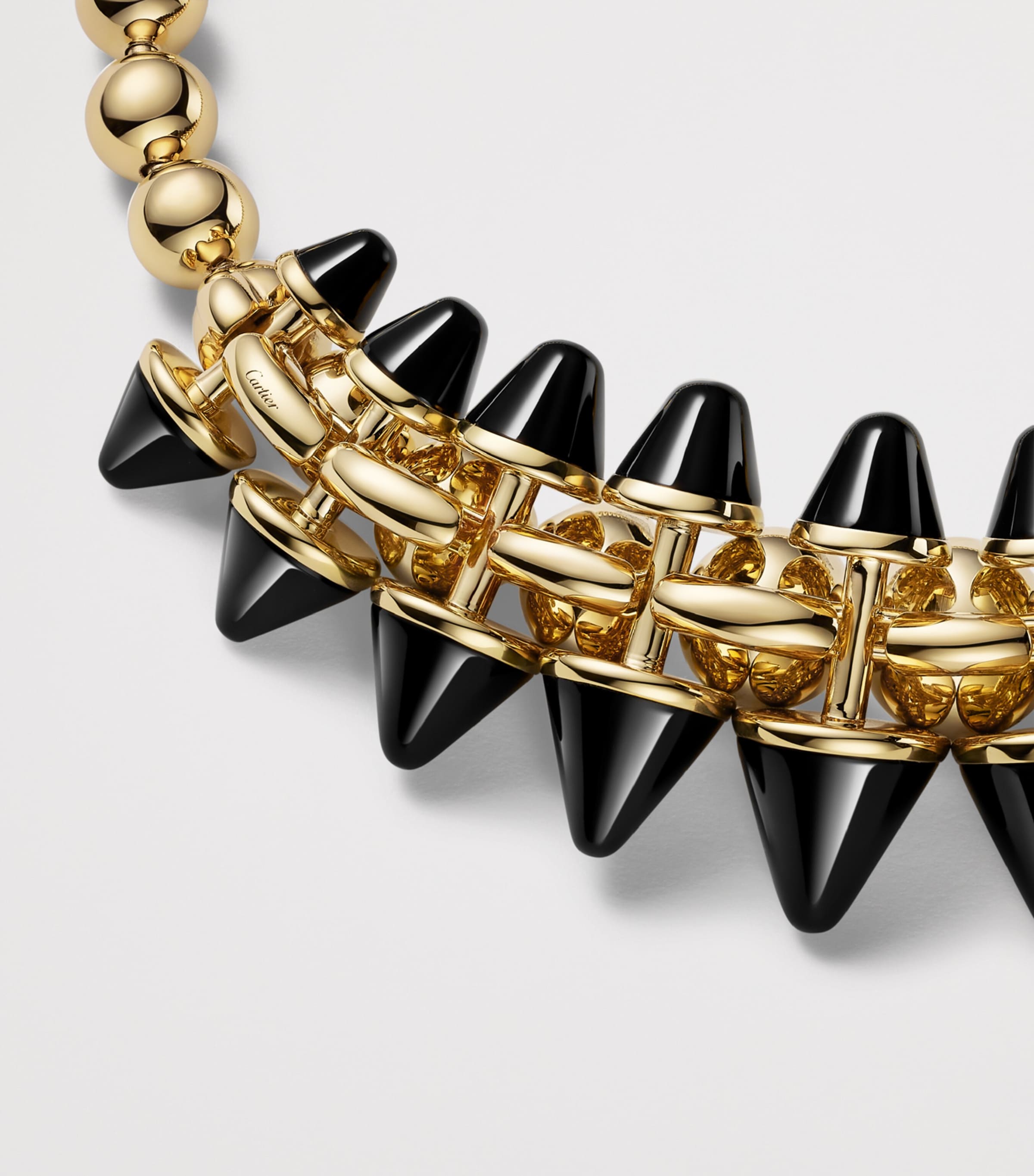 Cartier Yellow Gold and Onyx Clash de Cartier Necklace Yellow Gold Image 3