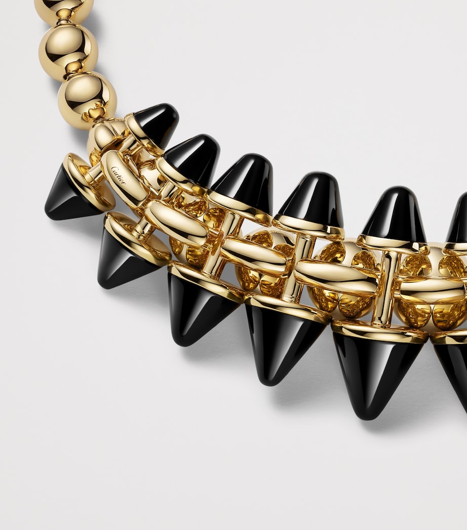 Cartier Yellow Gold and Onyx Clash de Cartier Necklace Yellow Gold Image 3