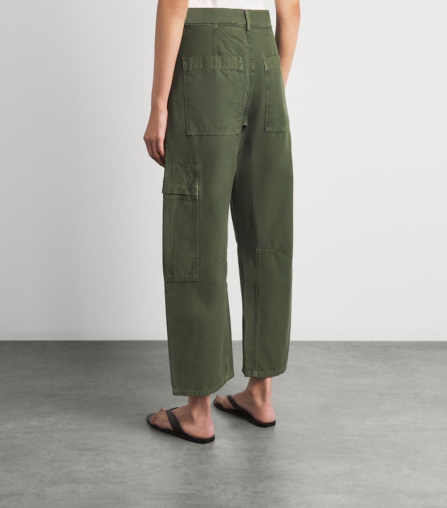 Citizens of Humanity Womens Cotton Marcelle Utility Trousers Surplus Image 5