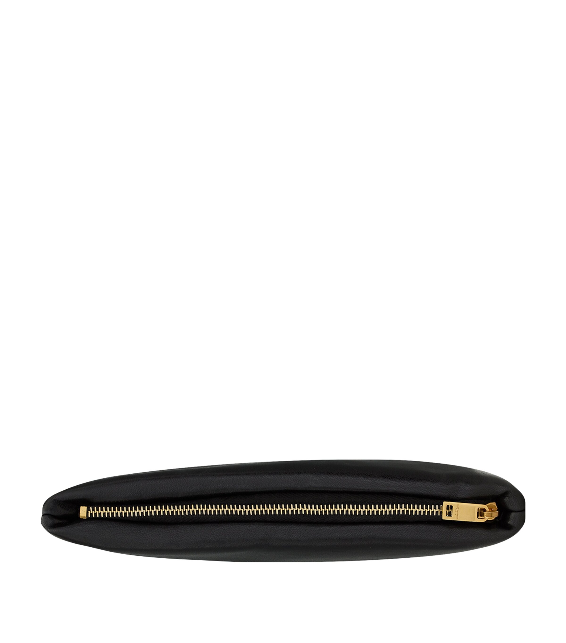 Saint Laurent Lambskin Logo-Embellished Pouch Image 4