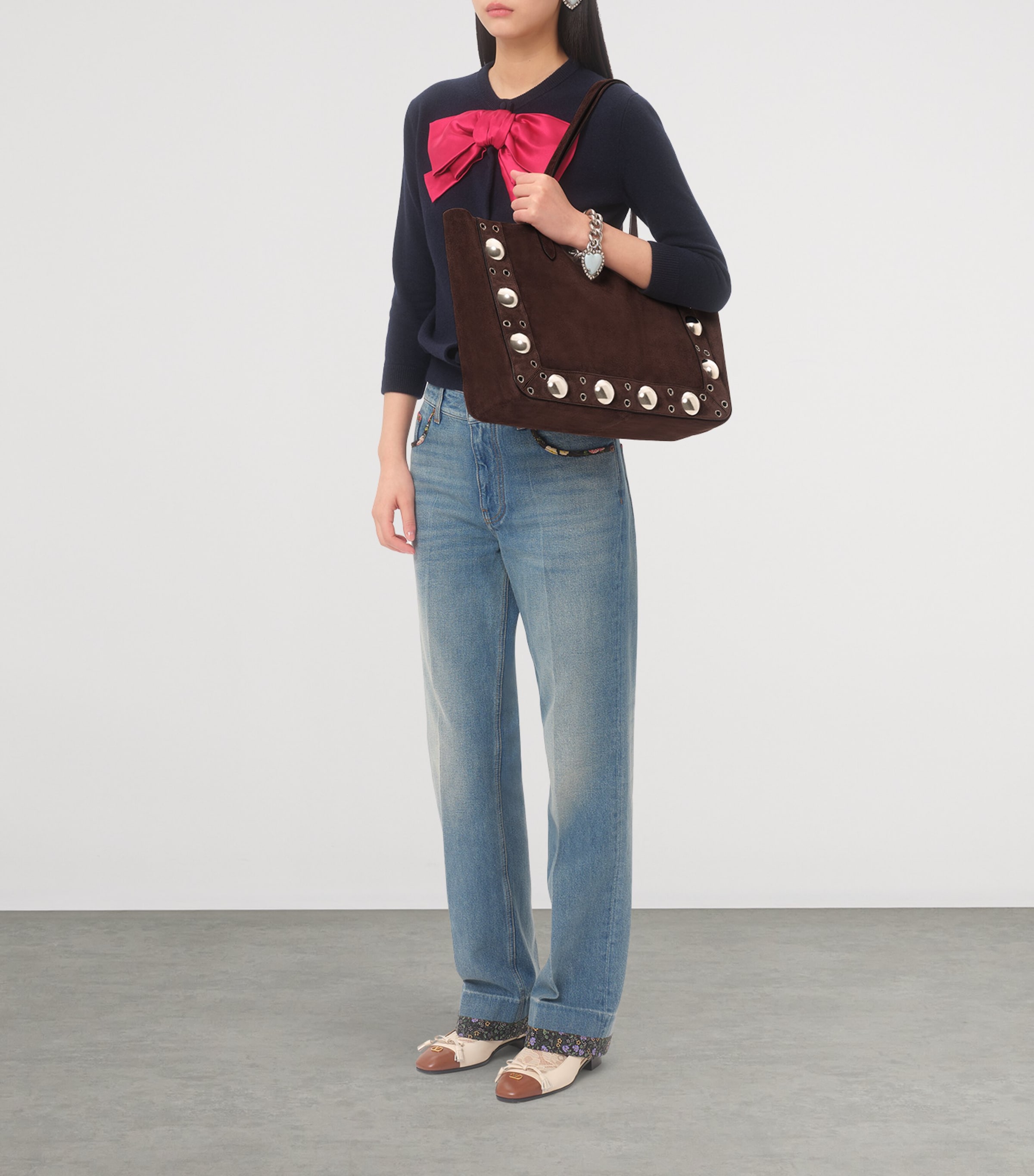 Suede Nellcote Tote Bag 0TO Image 6