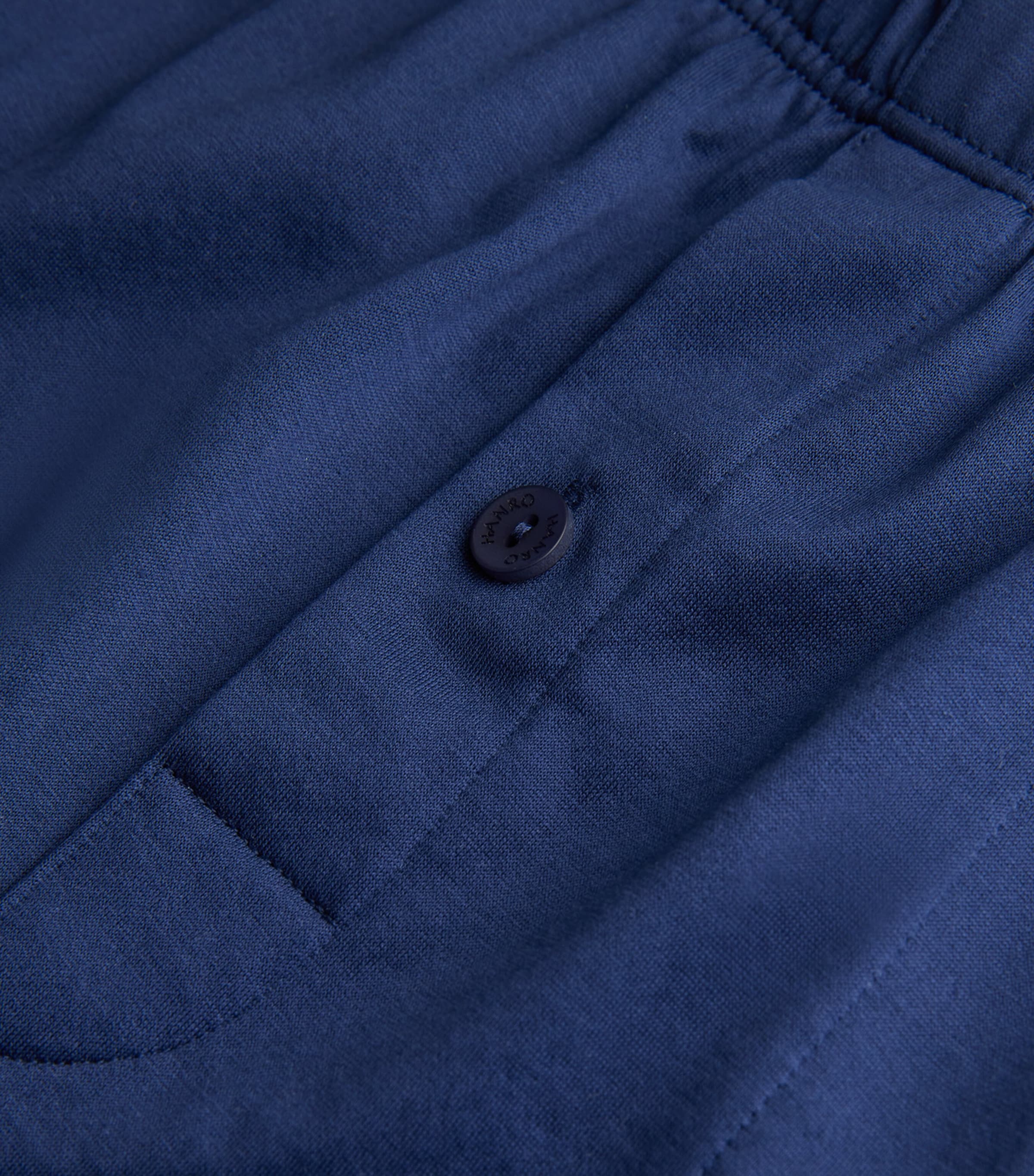 Cotton Sporty Boxer Shorts 0593/MIDNIGHT NAVY Image 4