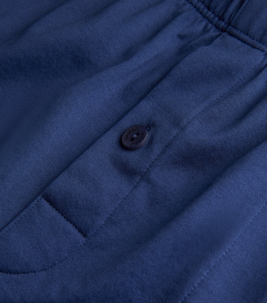 Cotton Sporty Boxer Shorts 0593/MIDNIGHT NAVY Image 4