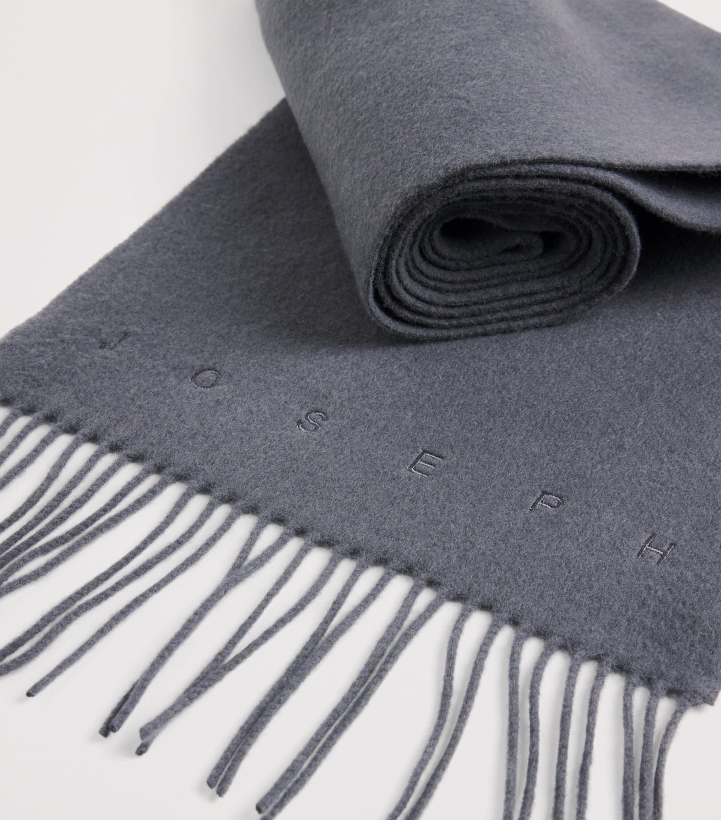 Wool Cecile Scarf SMOKE Image 4