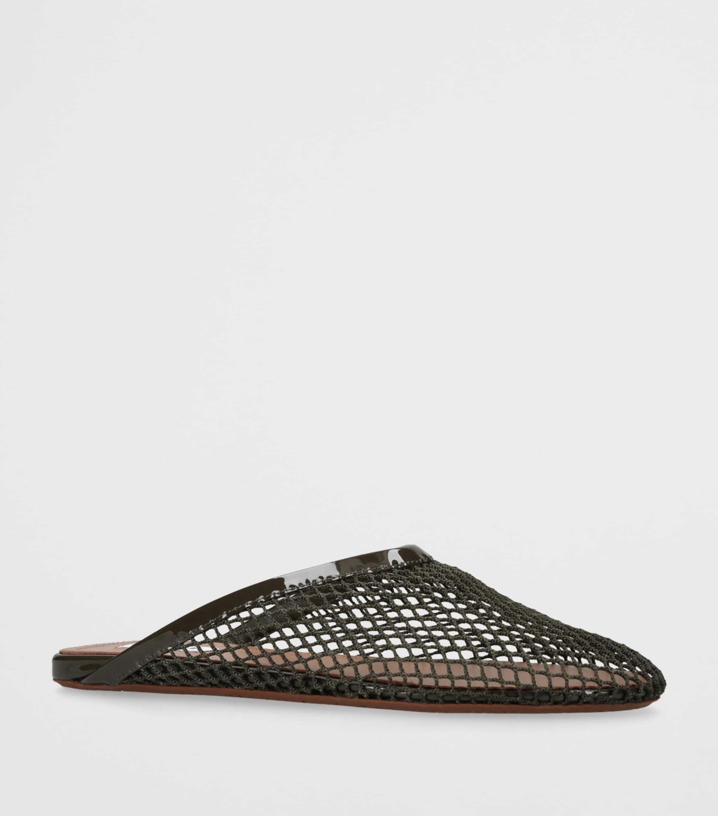 Fishnet Mules KHAKI Image 3