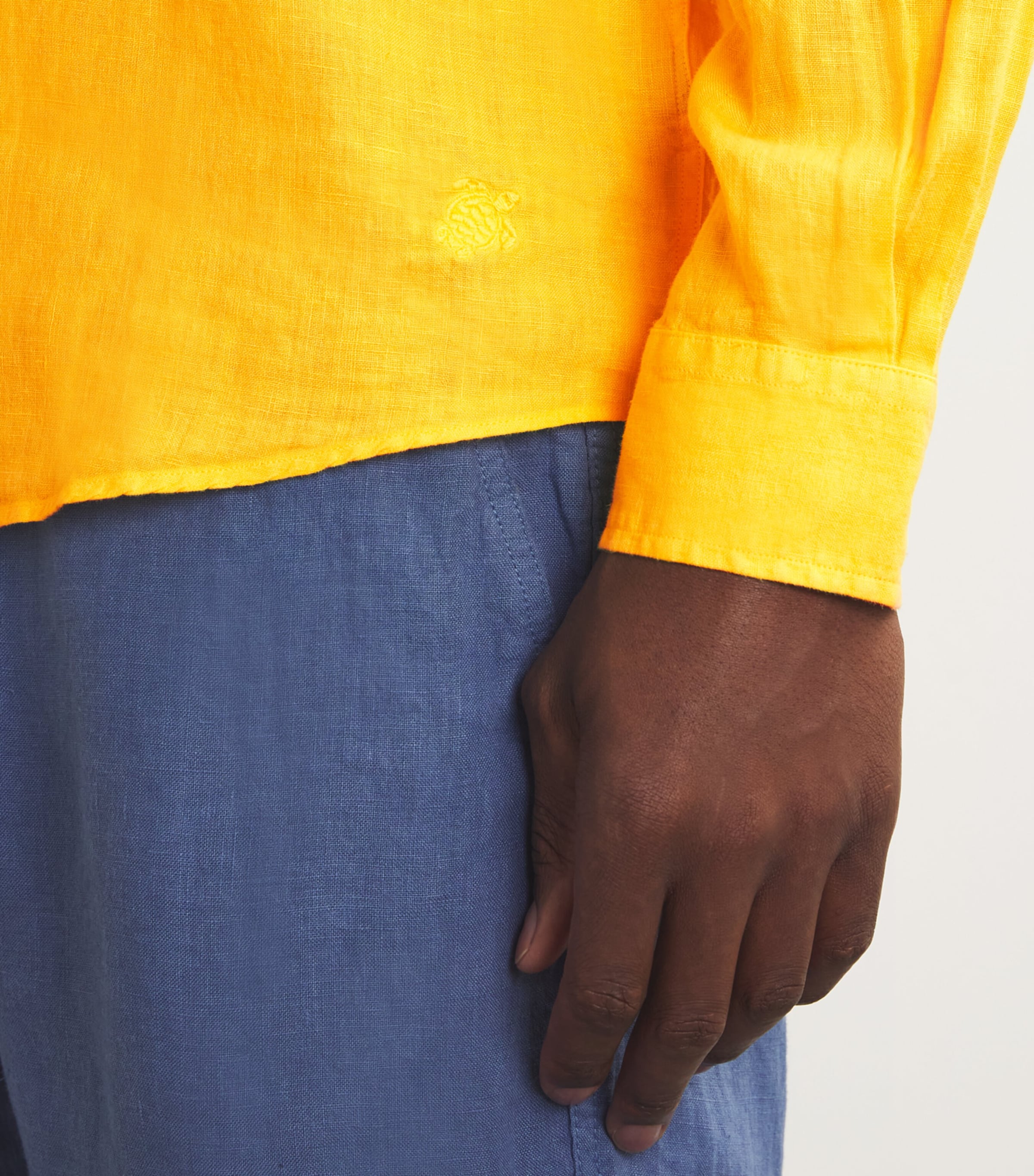 Linen Caroubis Shirt MAÏS-115 Image 6