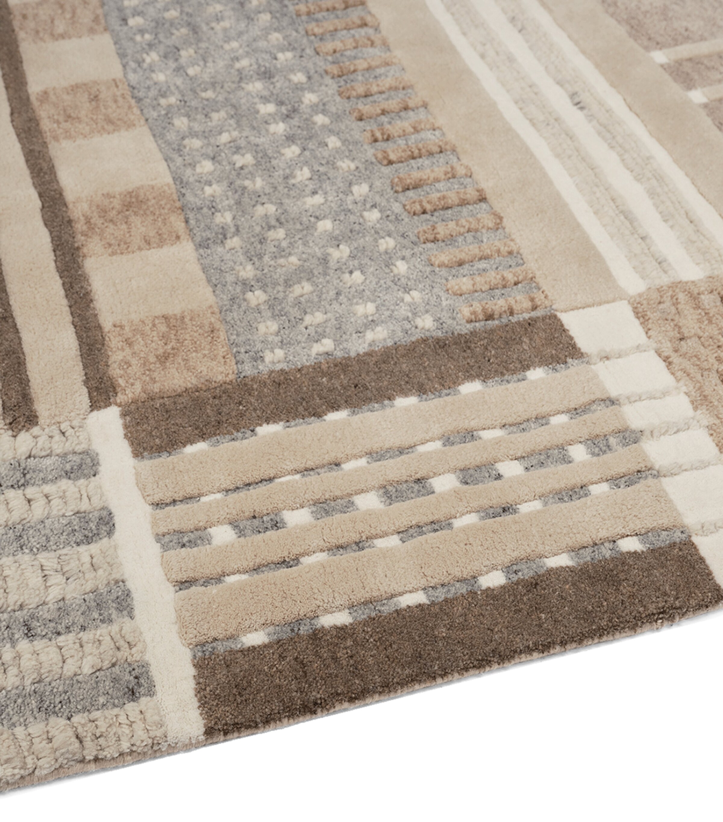 The Rug Company x Paul Smith Takt Runner (3.05m x 0.84m) Natural Image 4
