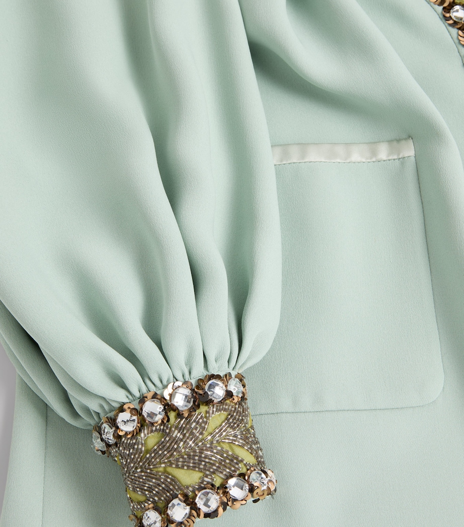 Silk Embellished Top DJE Image 3