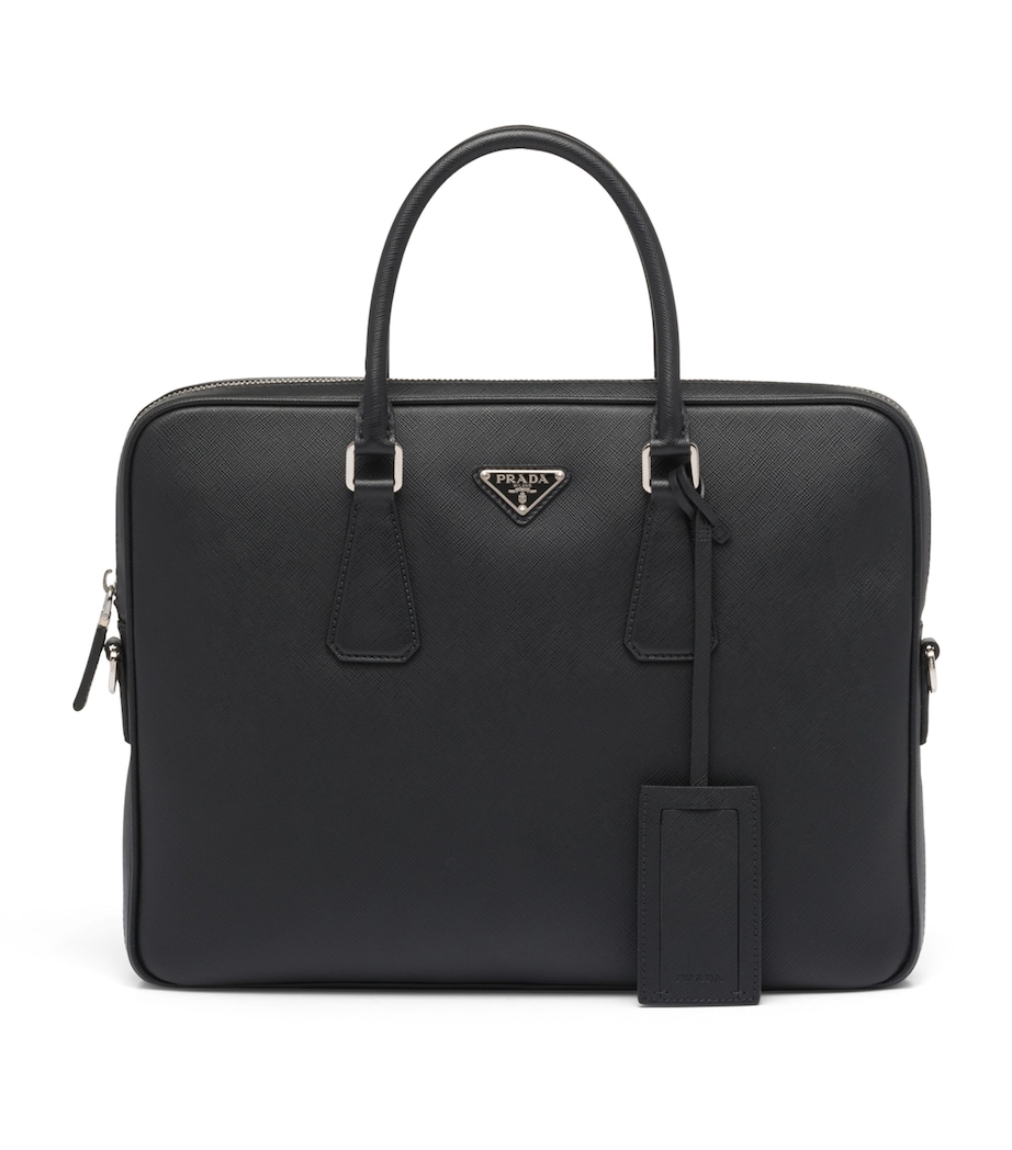 Saffiano Leather Briefcase F0002 Image 1