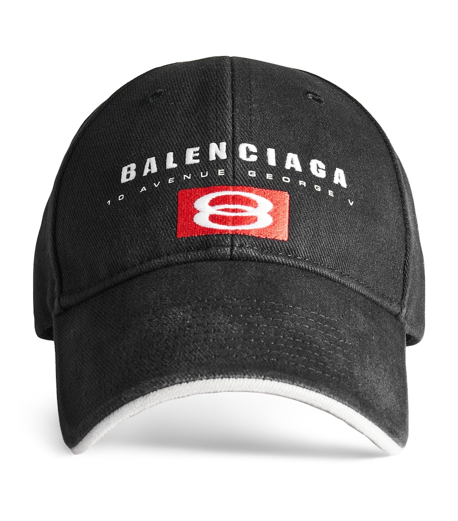 Balenciaga Cotton Unity Baseball Cap Image 1