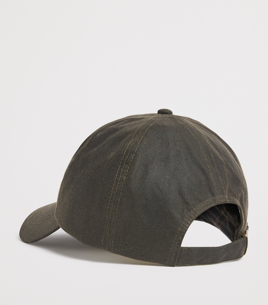 Wax Baseball Cap OLIVEOL71 Image 2