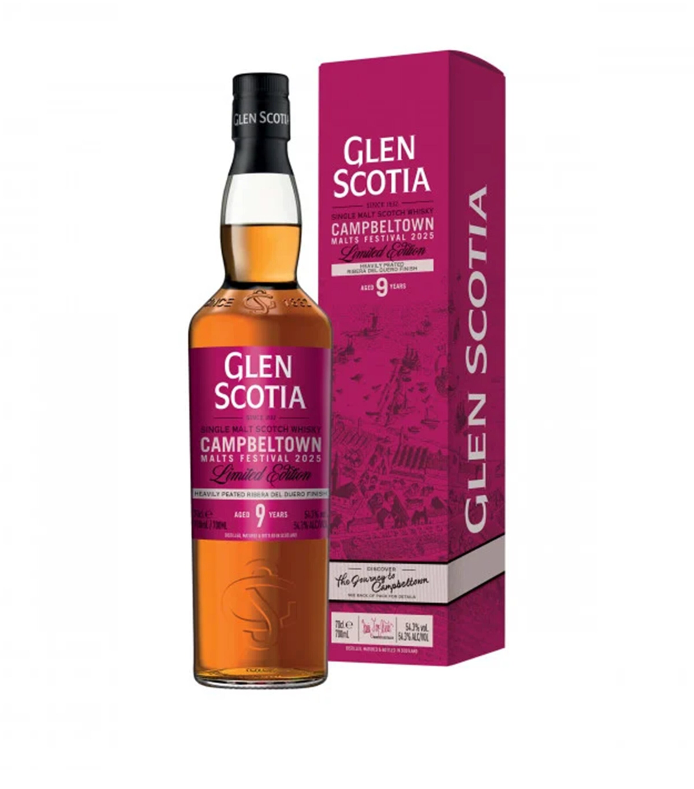Glen Scotia 9-Year-Old Campbeltown Festival Release 2025 Single-Malt Scotch Whisky (70cl) Image 1