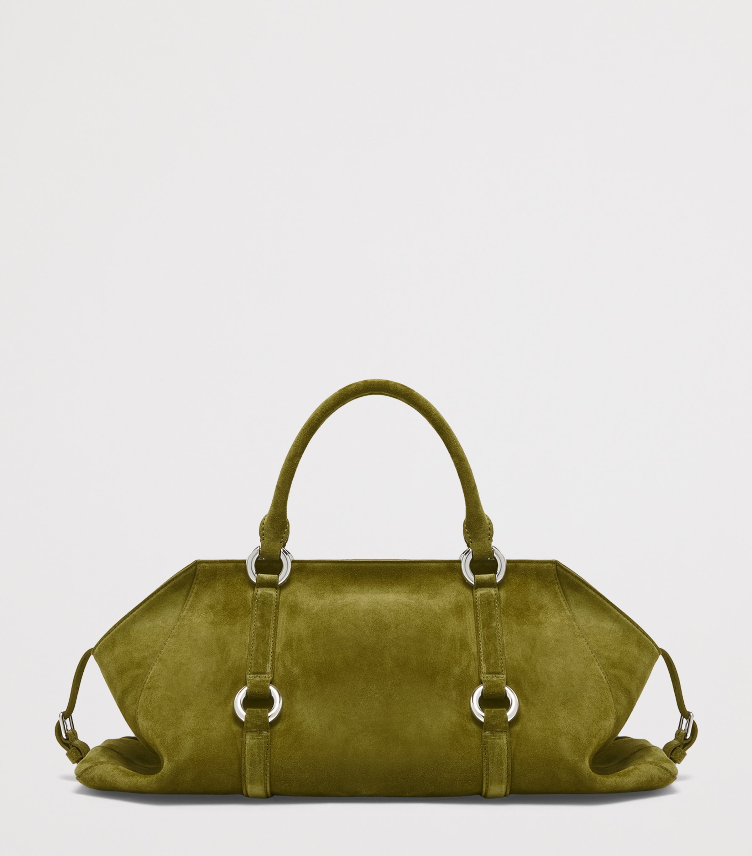 Suede Farringdon Top-Handle Bag 3311 Image 3
