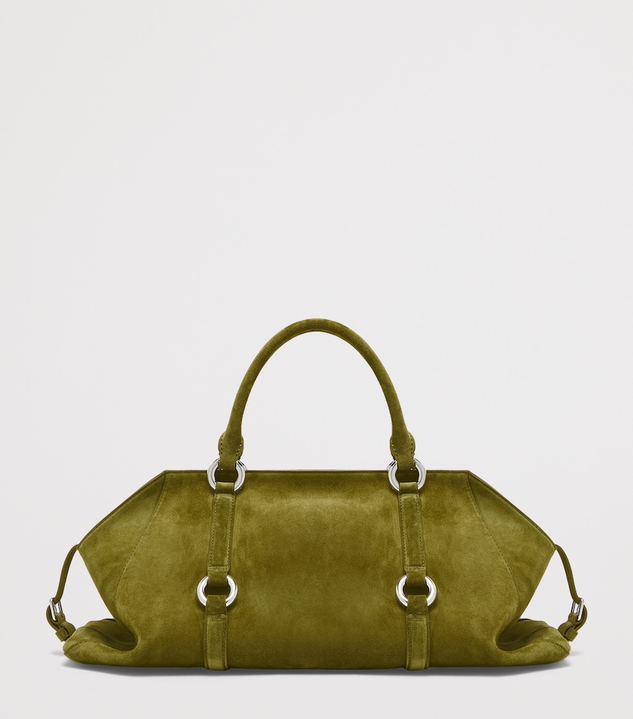 Suede Farringdon Top-Handle Bag 3311 Image 3