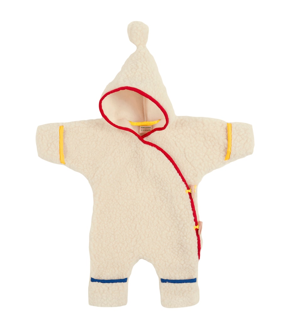 x Bobo Choses Merino Wool Snugglesuit (Newborn-36 Months) MILK Image 1