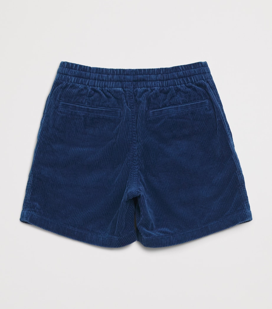 Ralph Lauren Kids Cotton Corduroy Prepster Shorts (8-20 Months) Old Royal W Pp Image 2