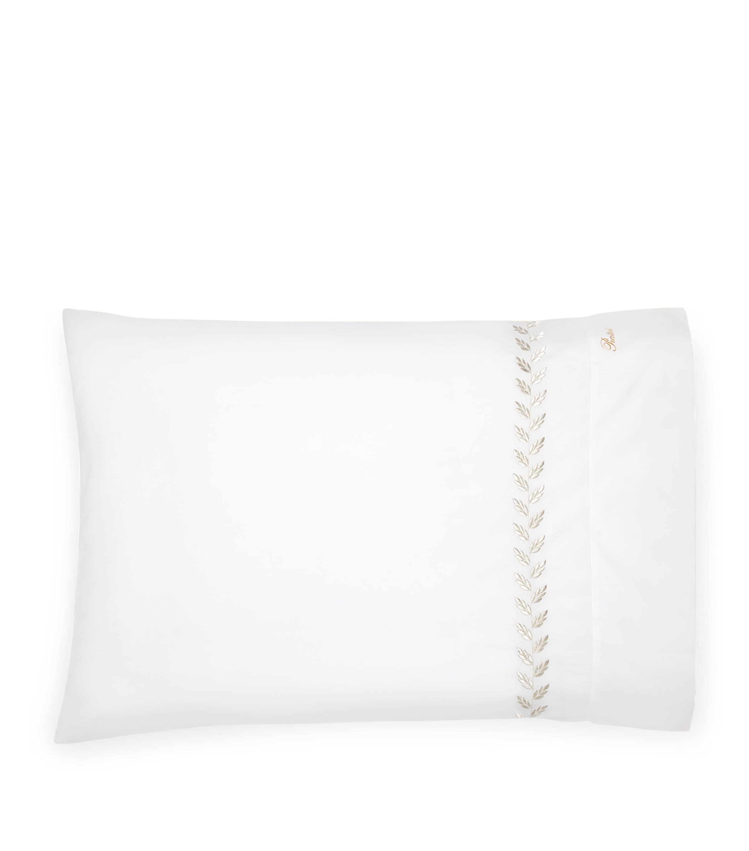 Pratesi Federico Pillowcase In Silver