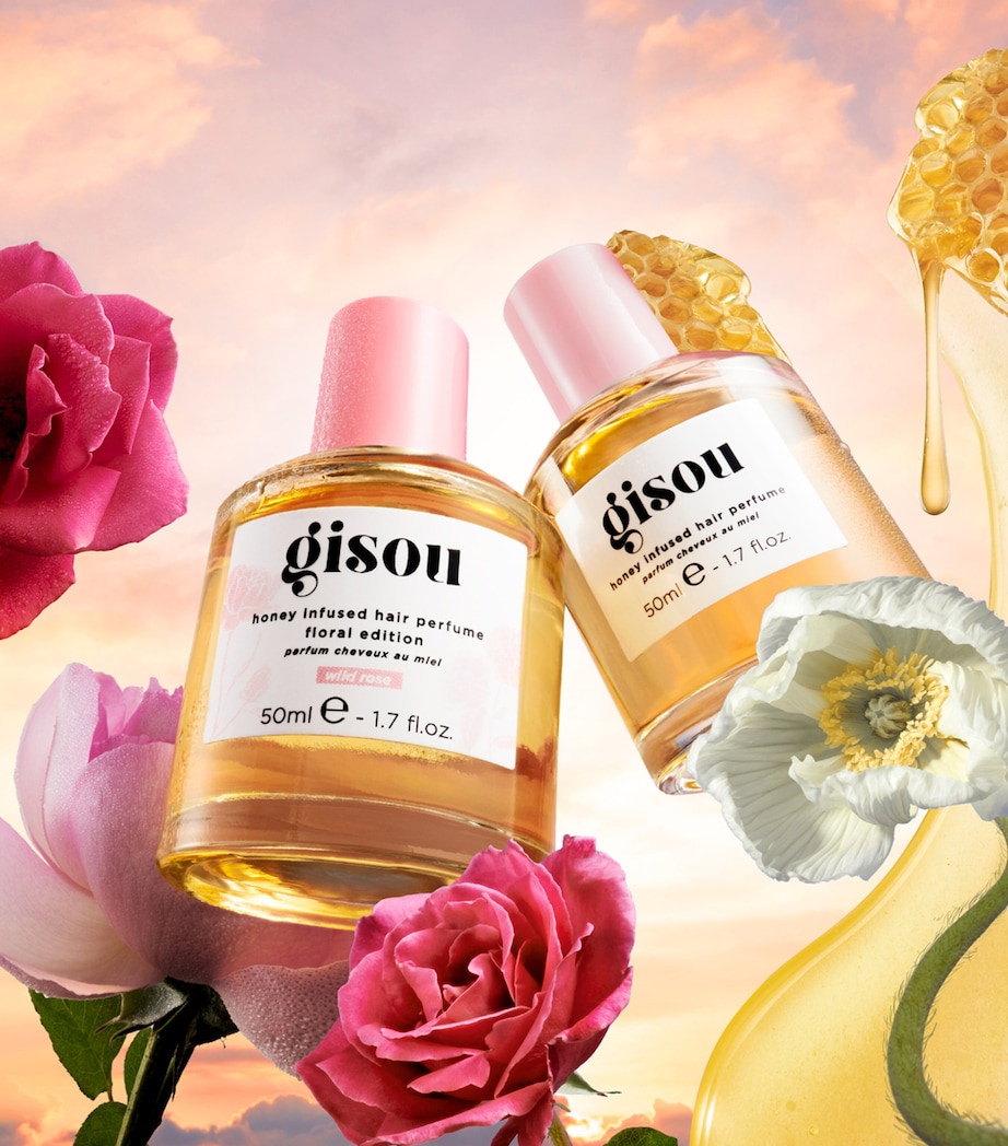 Honey Infused Hair Perfume Floral Edition (50ml) - Wild Rose NO COLOUR Image 7