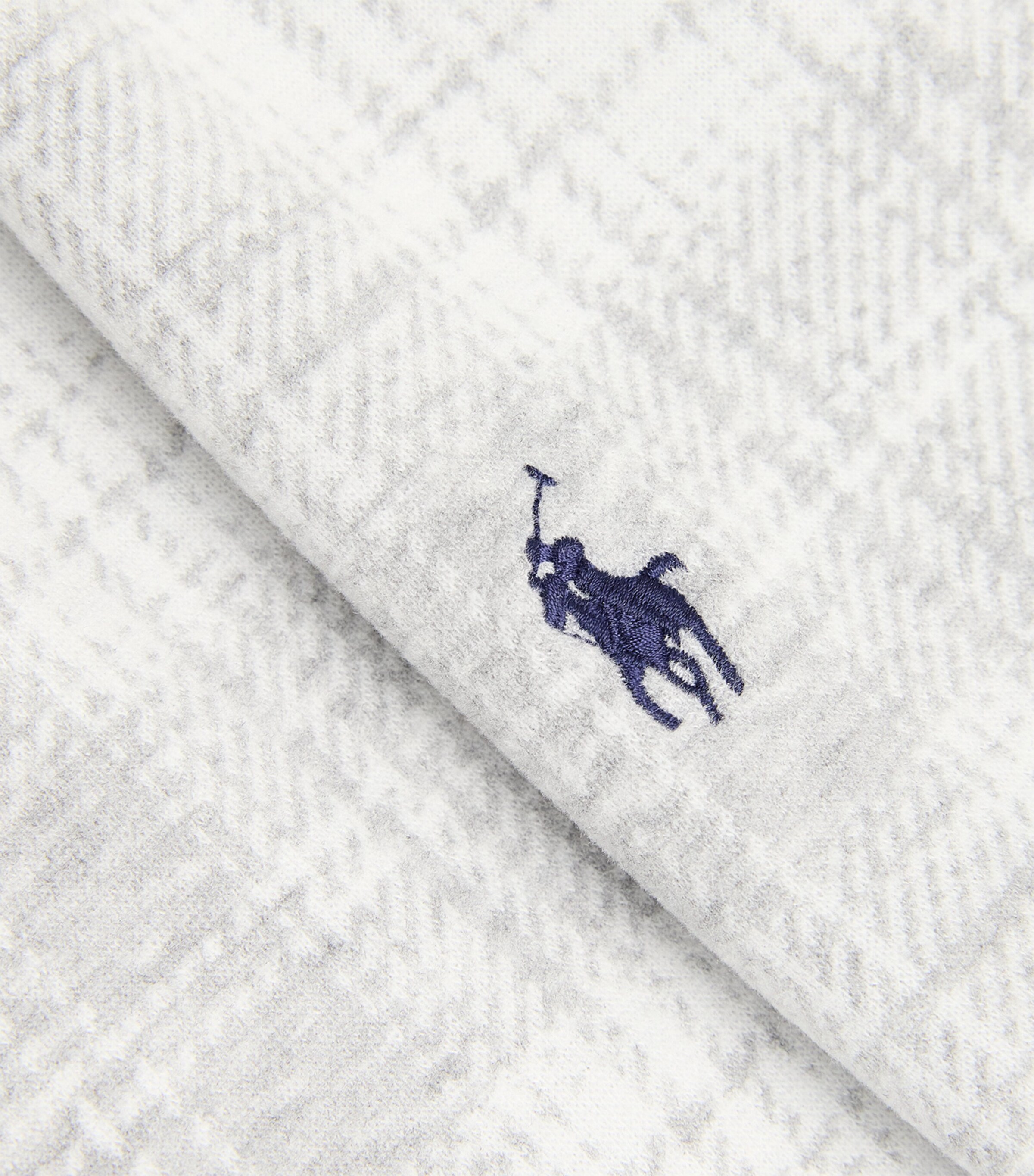 Long-Sleeve Henley Pyjama Top GREY MULTI Image 5