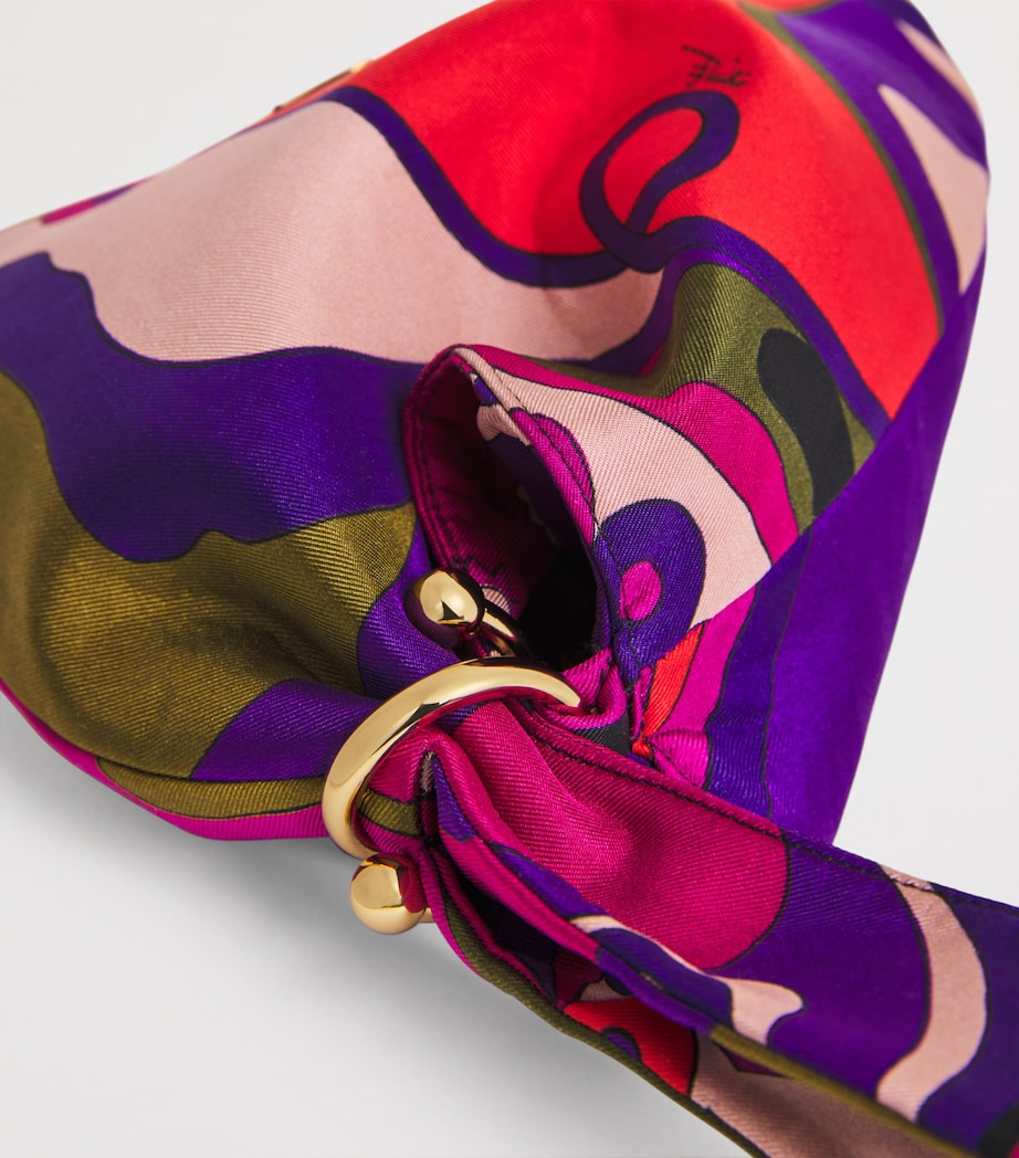 Silk Emilio Top-Handle Bag 017/MULTICOLOR Image 6