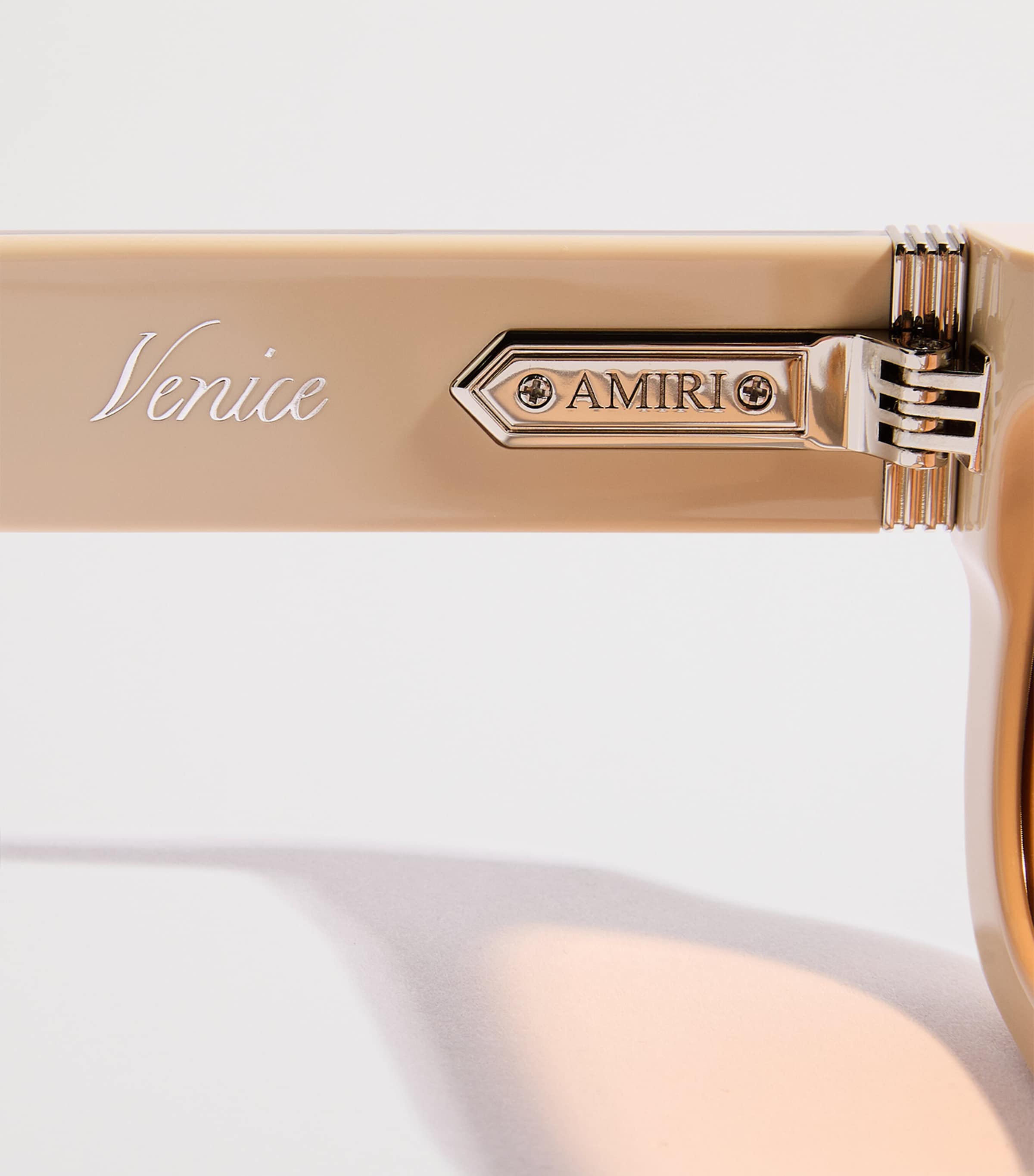 AMIRI Venice Exposed Sunglasses Alabaster Image 5