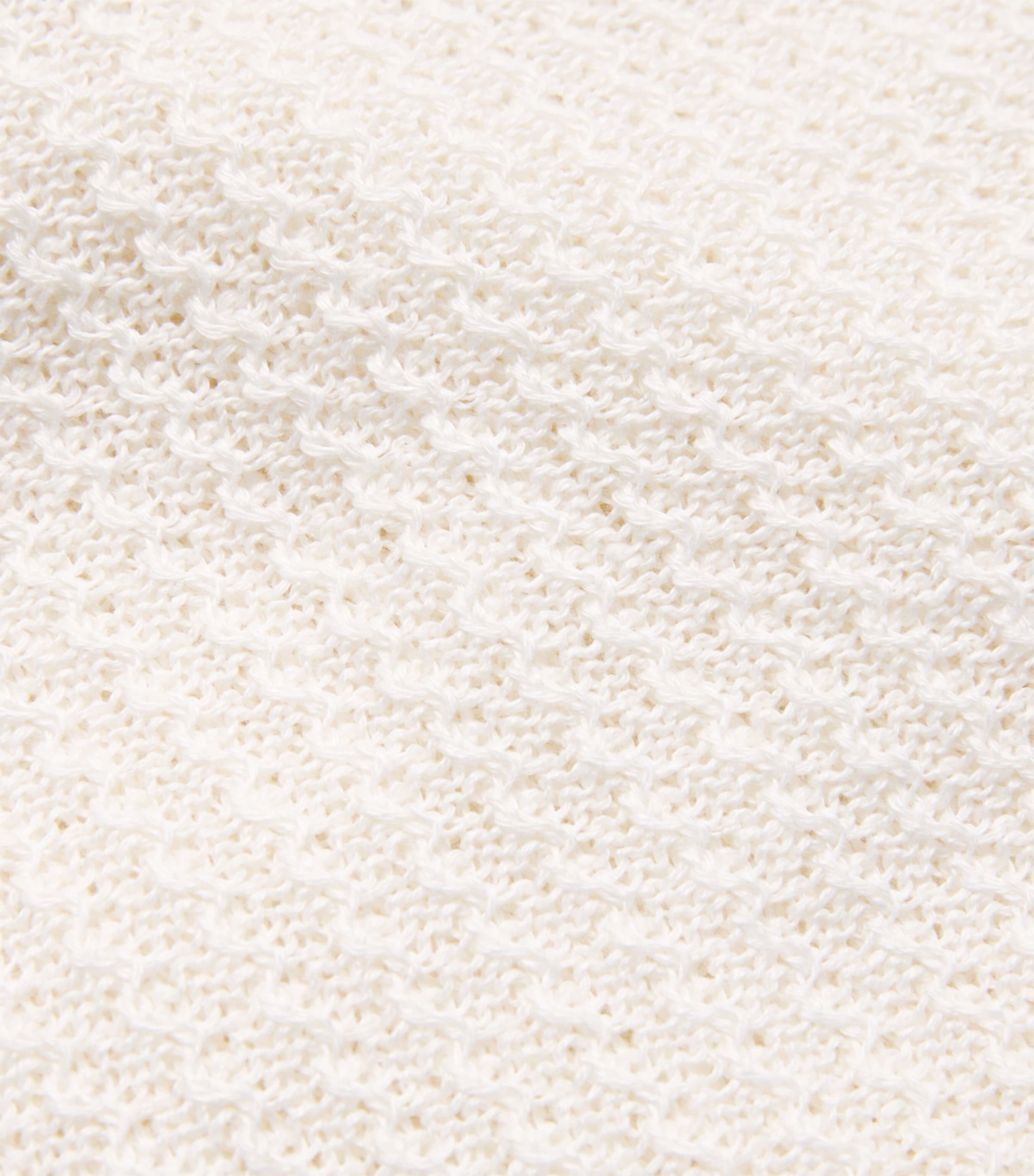 Linen Jardim Sweater 391-OFF-WHITE Image 5