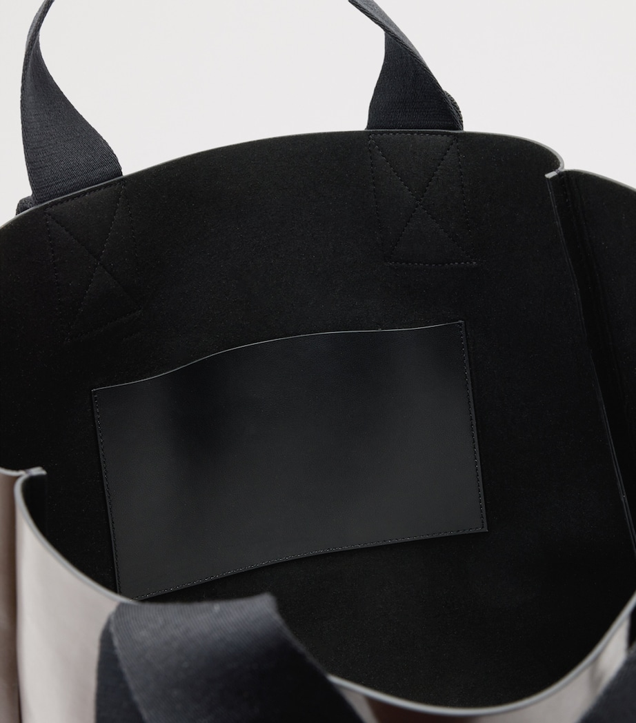 Leather Izzy Tote Bag FANGO BROWN Image 4