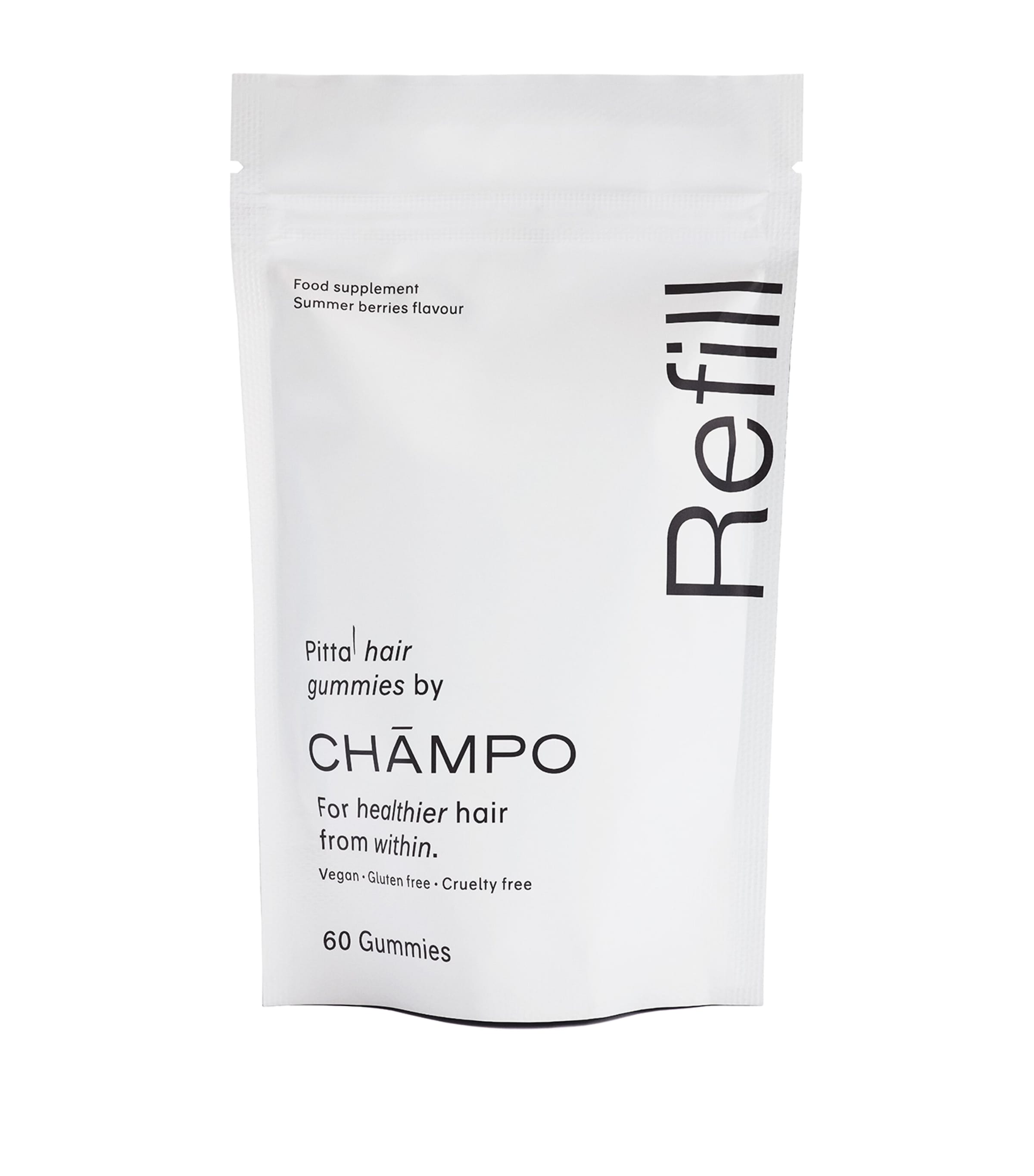 Champo Pitta Hair Gummies (60 Gummies) - Refill Image 1