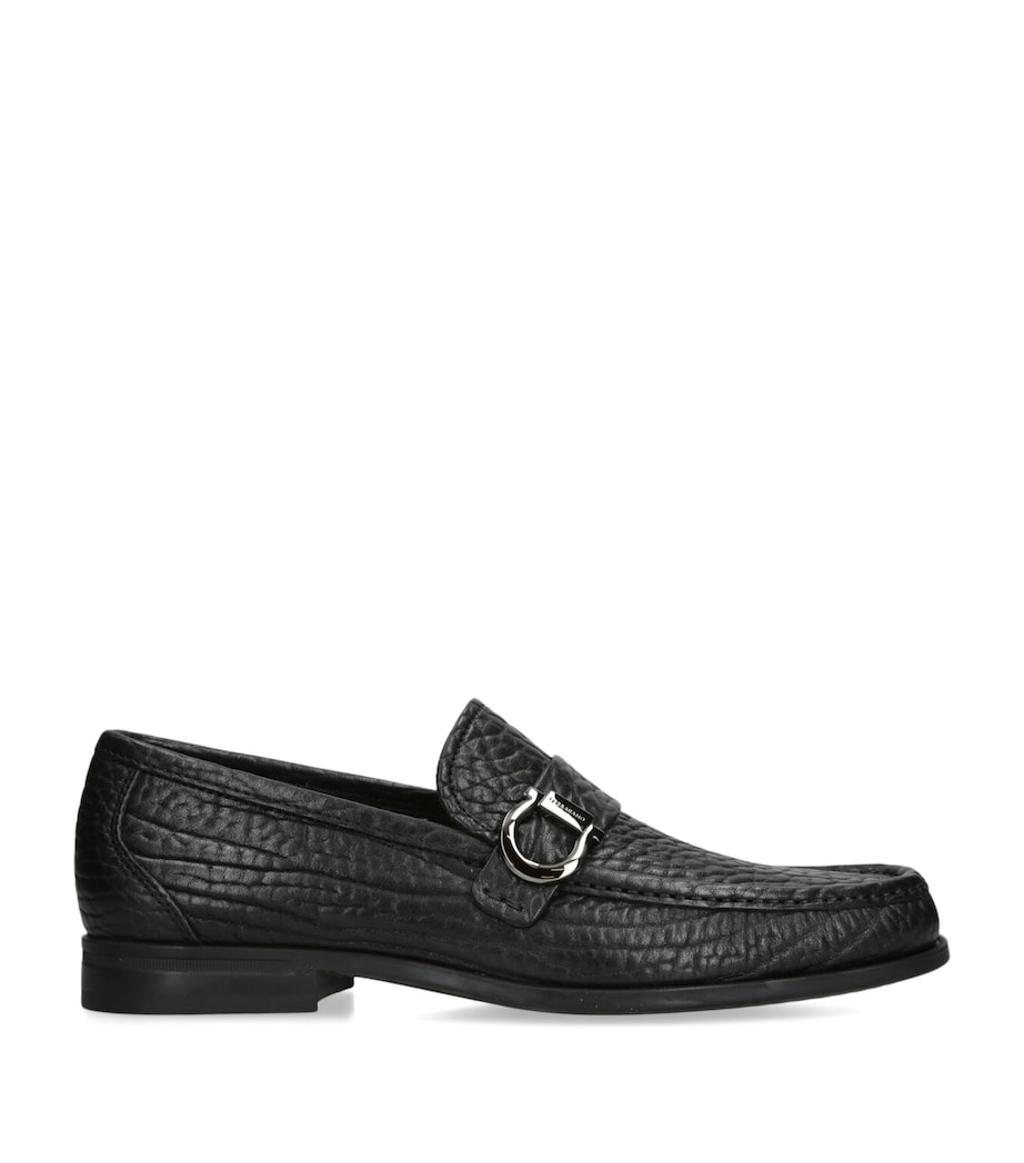 Leather Caspian Loafers BLACK Image 1