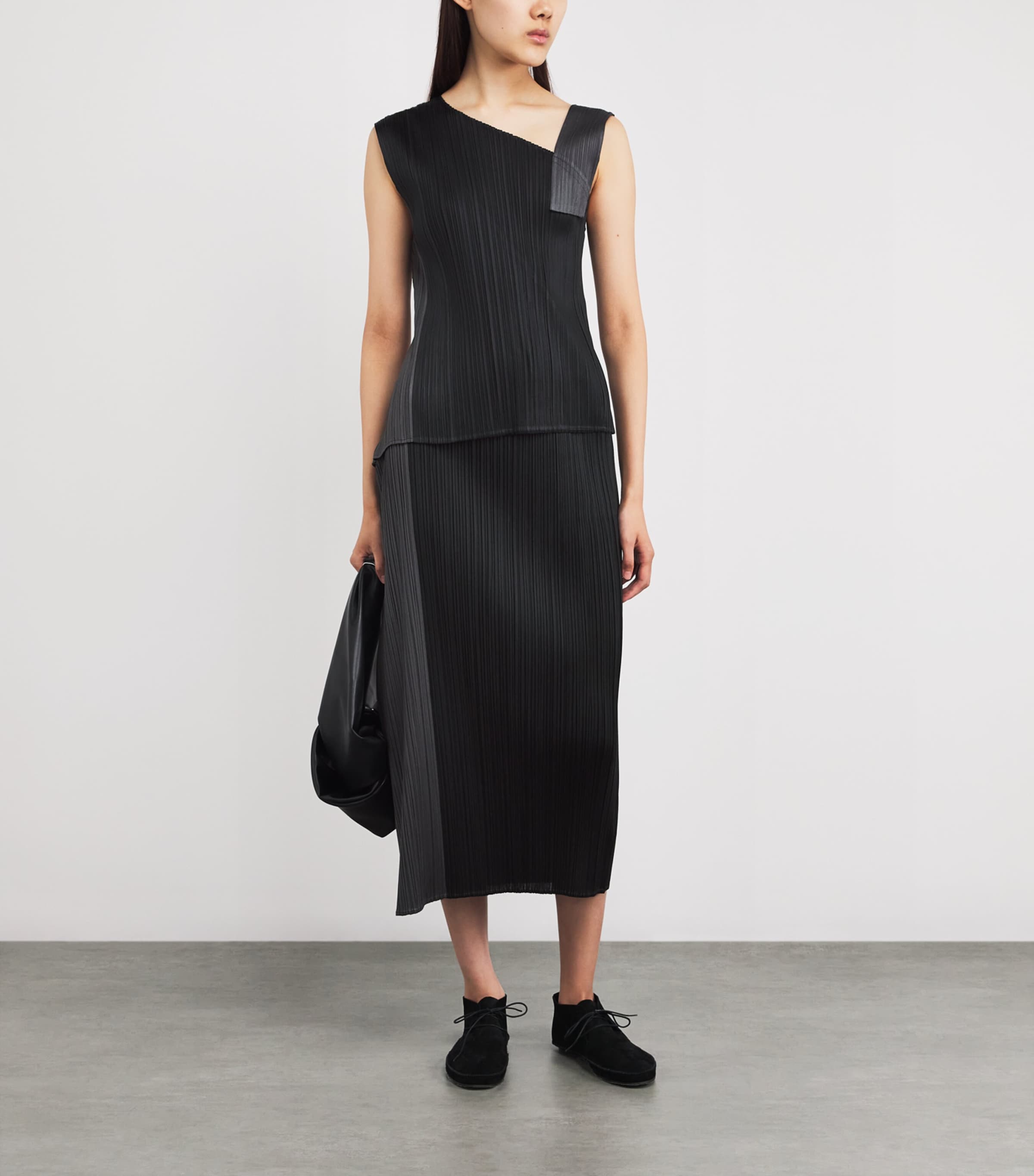 POINTE Midi Skirt BLACK Image 2